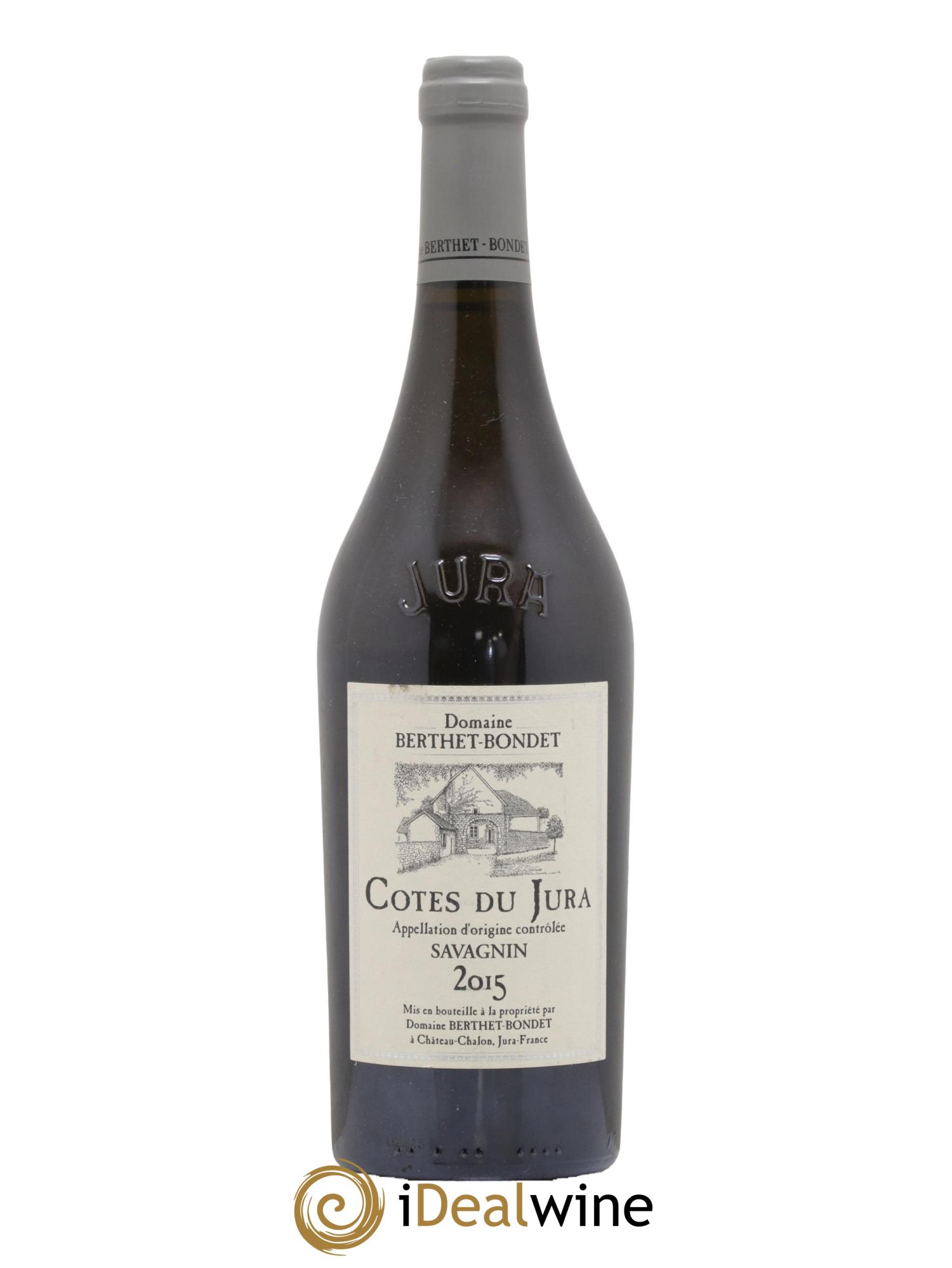 Côtes du Jura Savagnin Berthet-Bondet 2015 - Lot of 1 bottle - 0