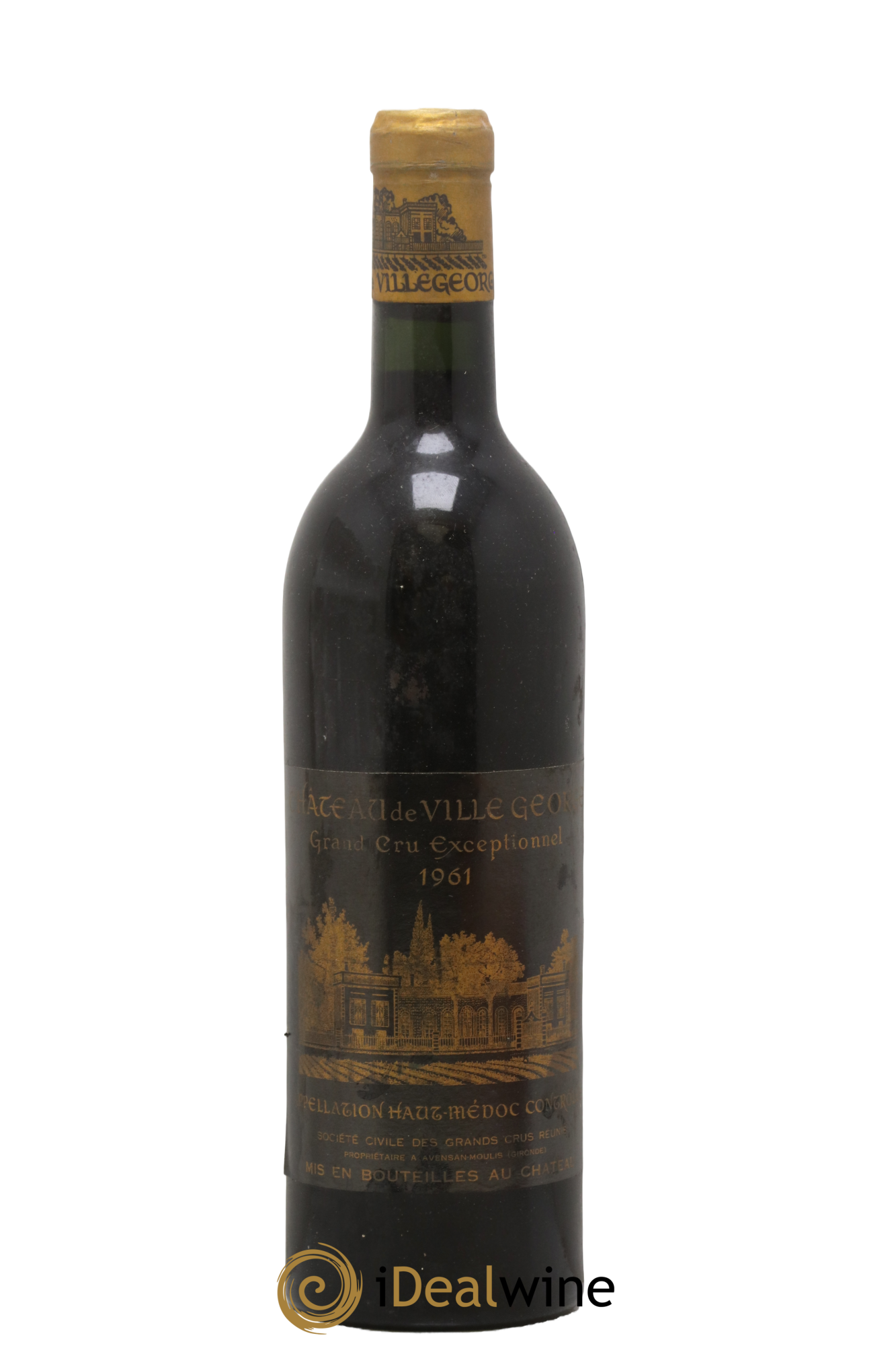 Château Villegeorge Cru Bourgeois 1961 - Lot de 1 bouteille - 0