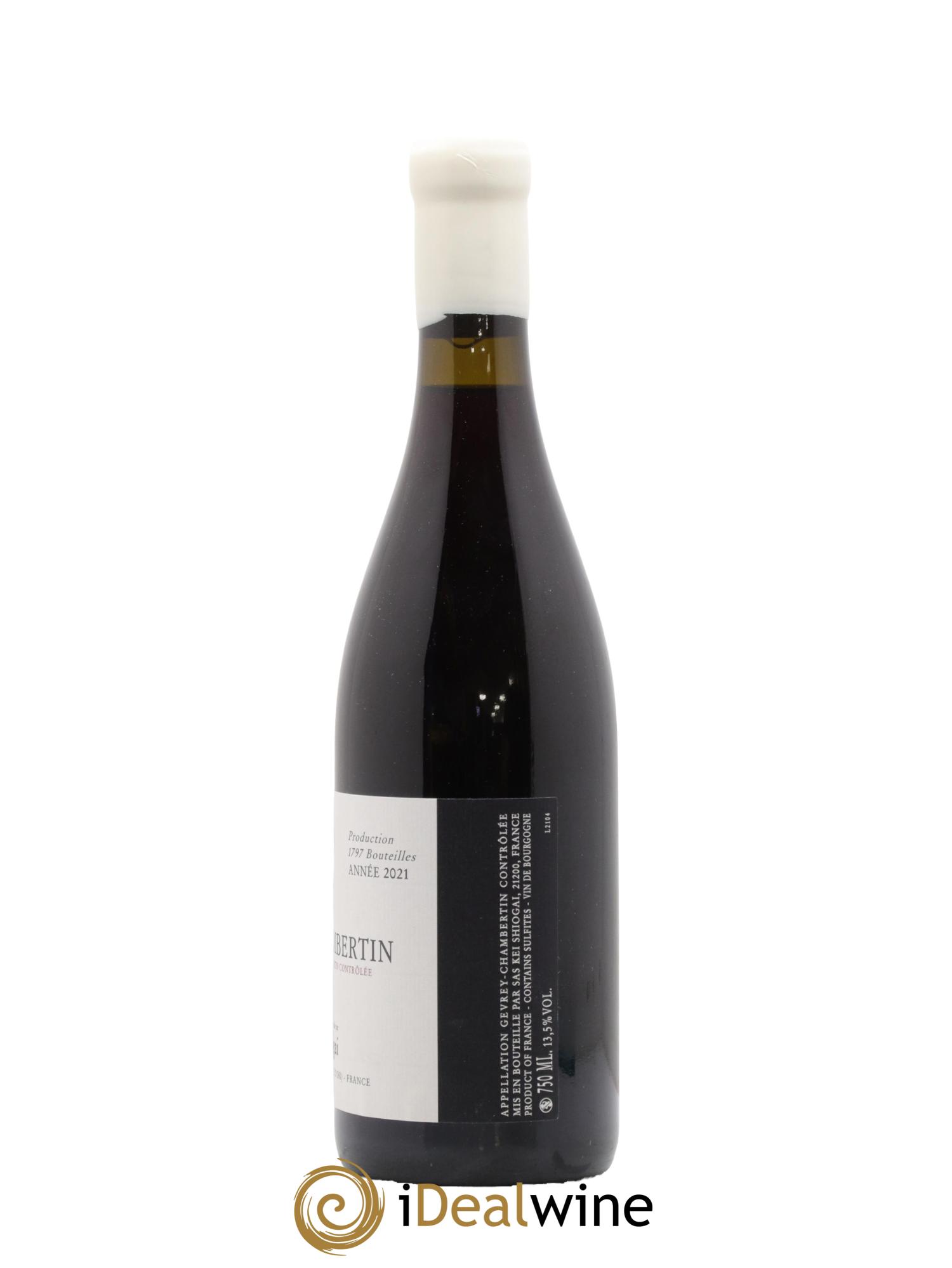 Gevrey-Chambertin Kei Shiogai 2021 - Lot de 1 bouteille - 1