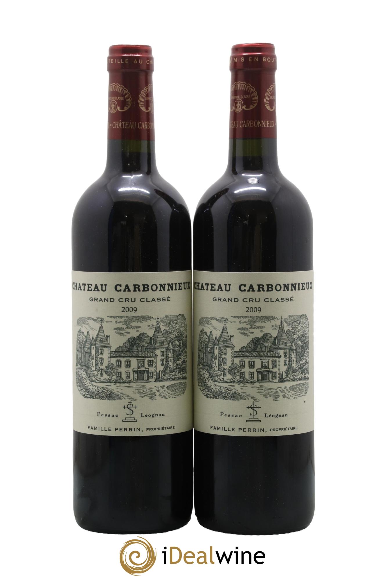 Château Carbonnieux Cru Classé de Graves 2009 - Lotto di 2 bottiglie - 0