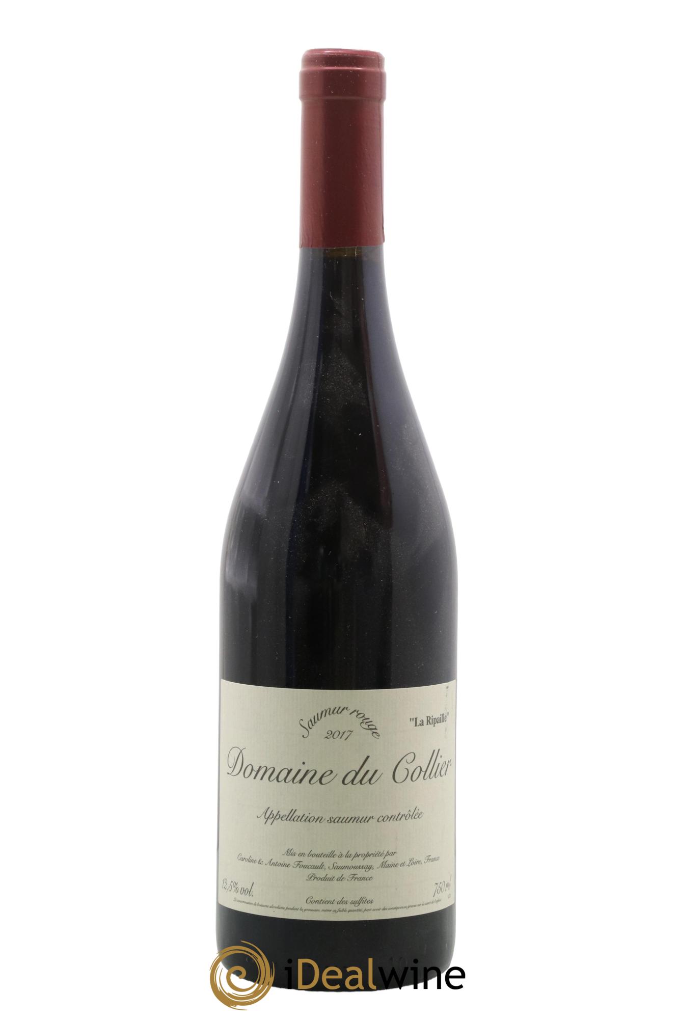 Saumur La Ripaille Domaine du Collier 2017 - Lot de 1 bouteille - 0