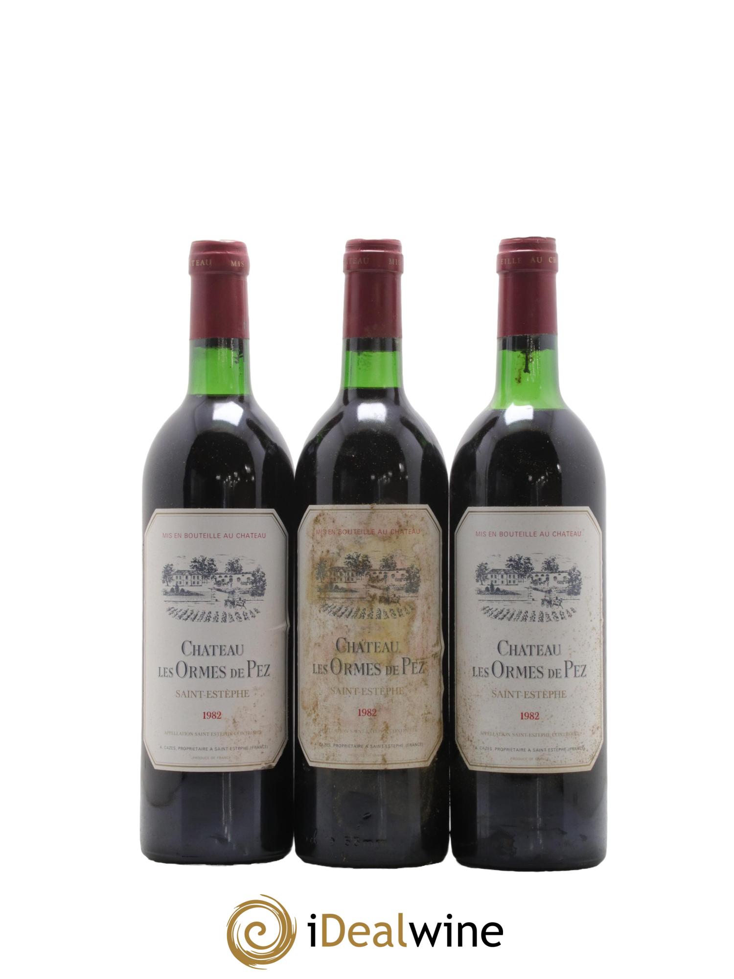 Château les Ormes de Pez 1982 - Lot de 6 bouteilles - 2