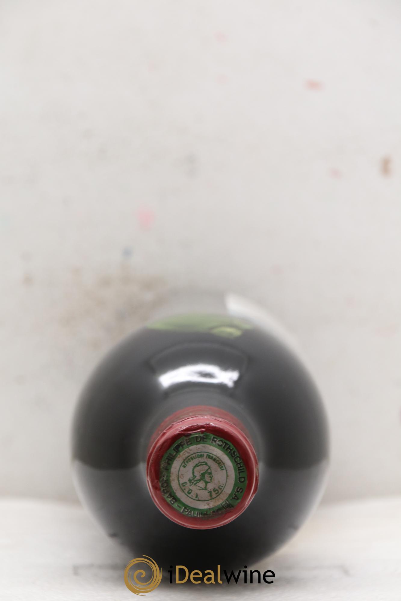 Château Mouton Rothschild 1er Grand Cru Classé 1981 - Lot of 1 bottle - 1