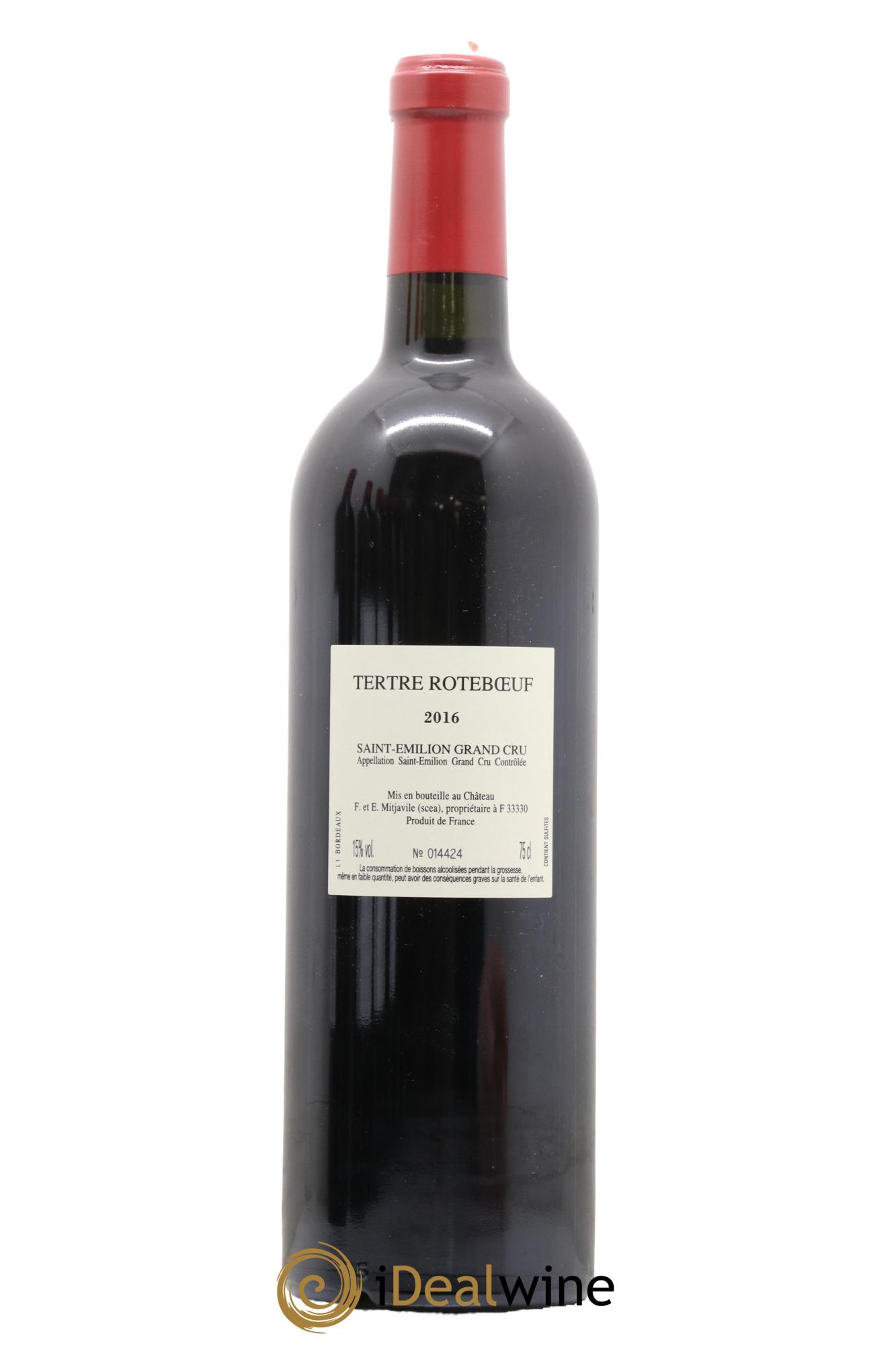 Château Tertre Roteboeuf 2016 - Lotto di 1 bottiglia - 1