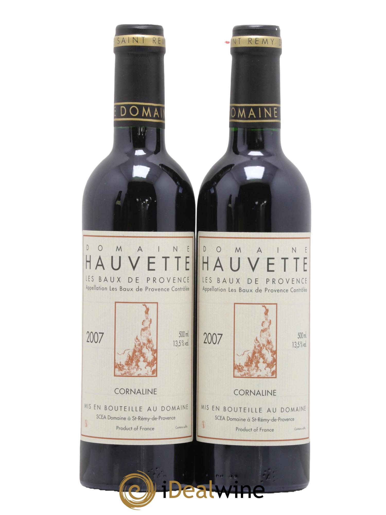 Baux de Provence Cornaline Hauvette (Domaine) 2007 - Lot de 2 format 50cls - 0