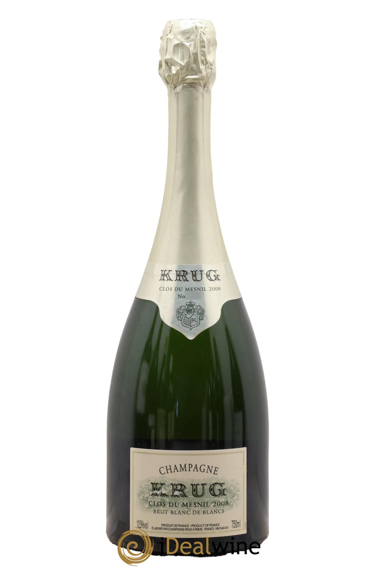 Clos du Mesnil Krug 2008 - Lot de 1 bouteille - 1