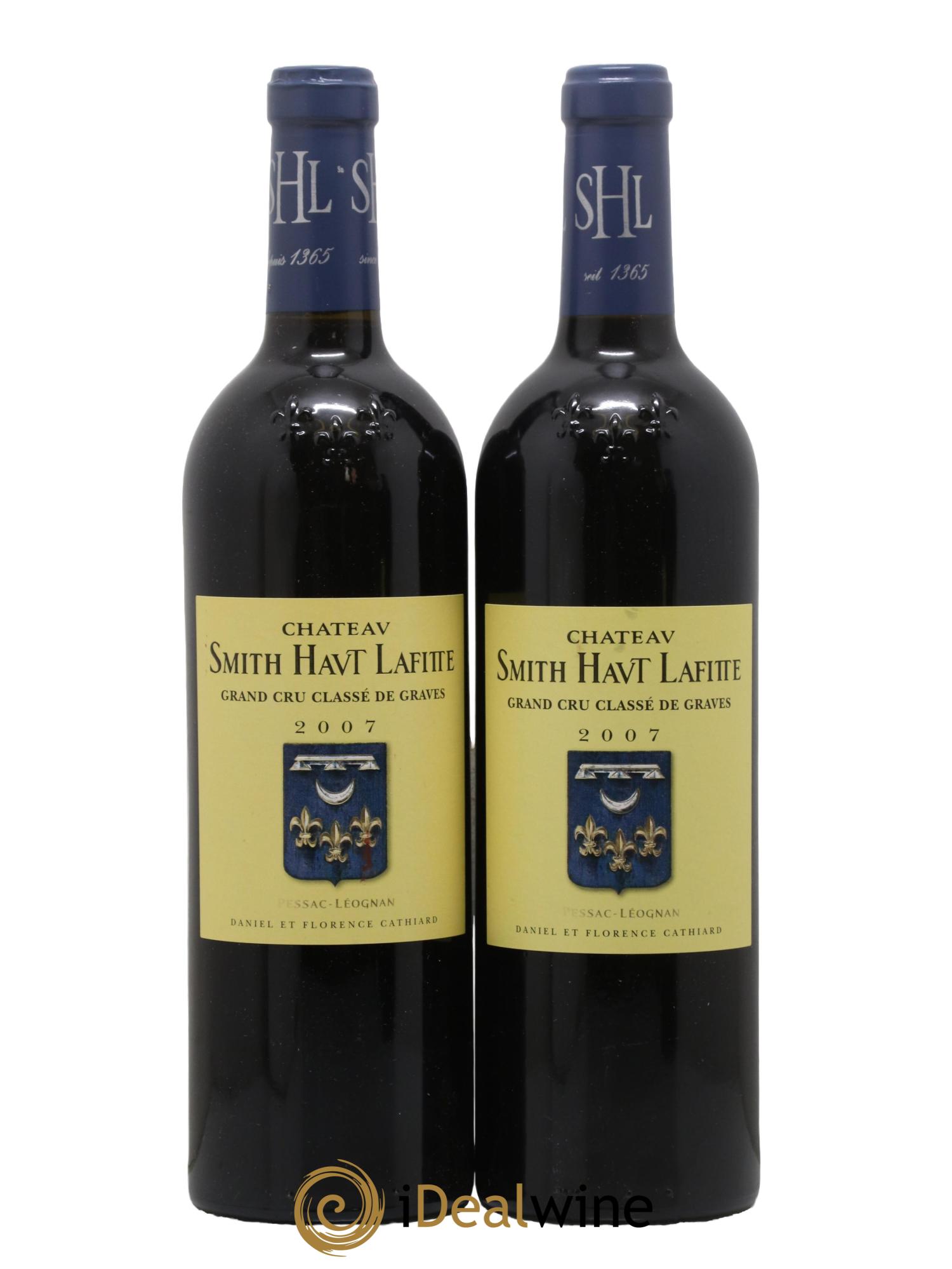 Château Smith Haut Lafitte Cru Classé de Graves 2007 - Lot of 2 bottles - 0