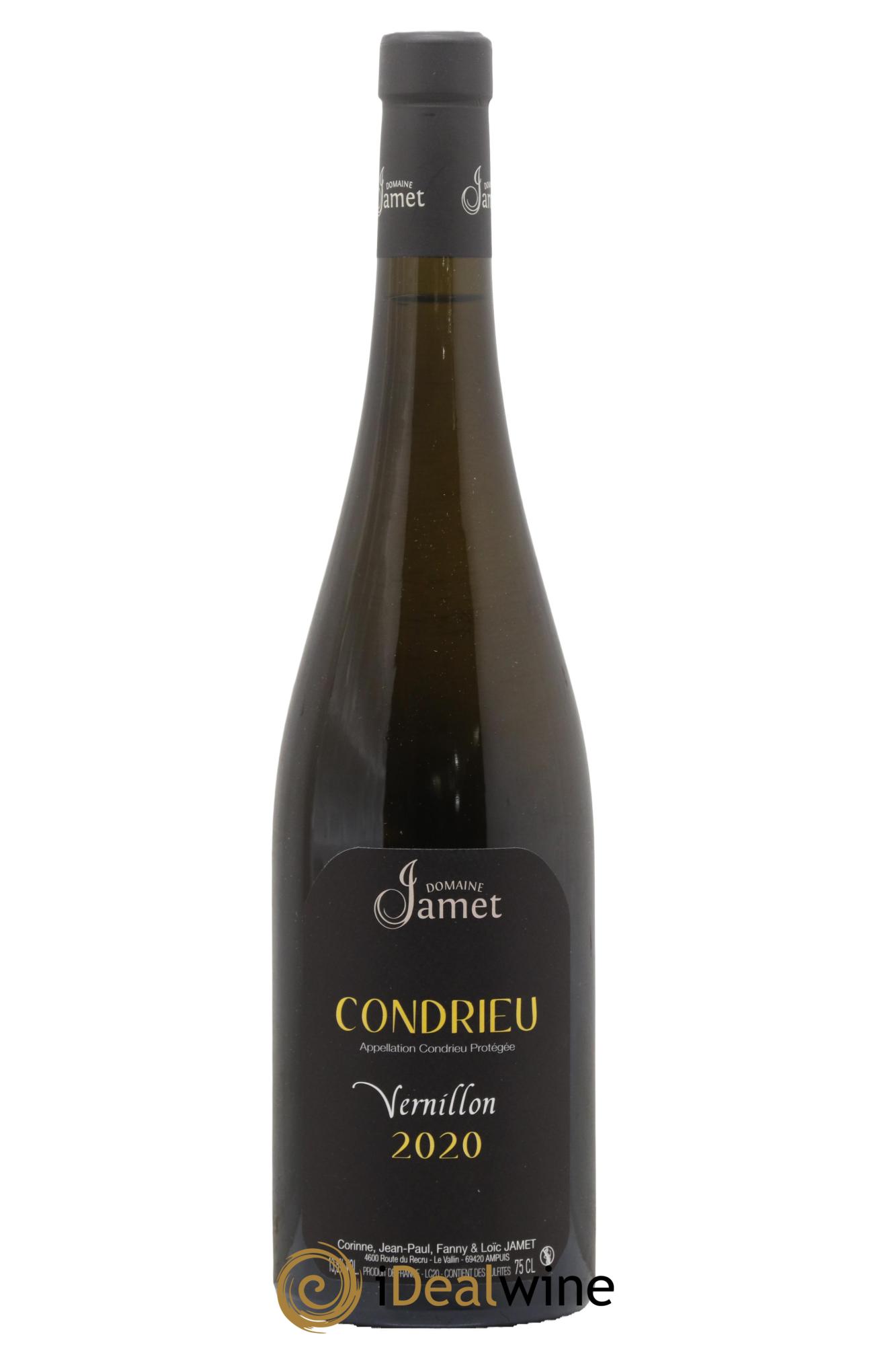 Condrieu Vernillon Jamet (Domaine) 2020 - Lot de 1 bouteille - 0