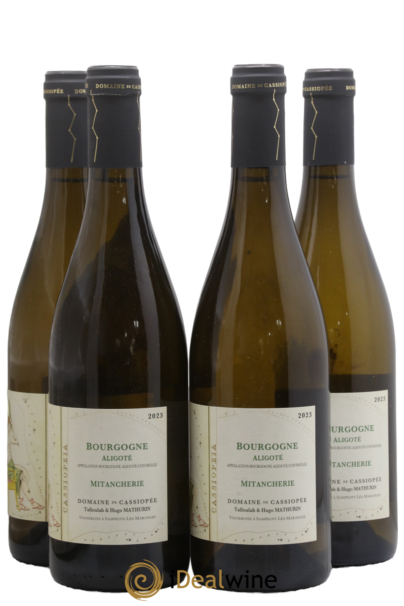 Bourgogne Aligoté Mitancherie Domaine de Cassiopée 2023 - Lot de 4 bouteilles - 0