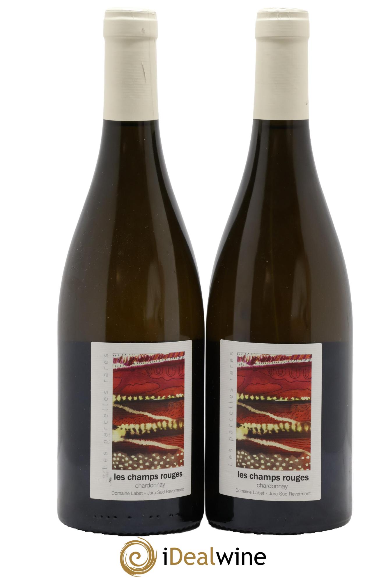 Côtes du Jura Chardonnay Les Champs Rouges Romain - Julien - Charline Labet 2019 - Lotto di 2 bottiglie - 0