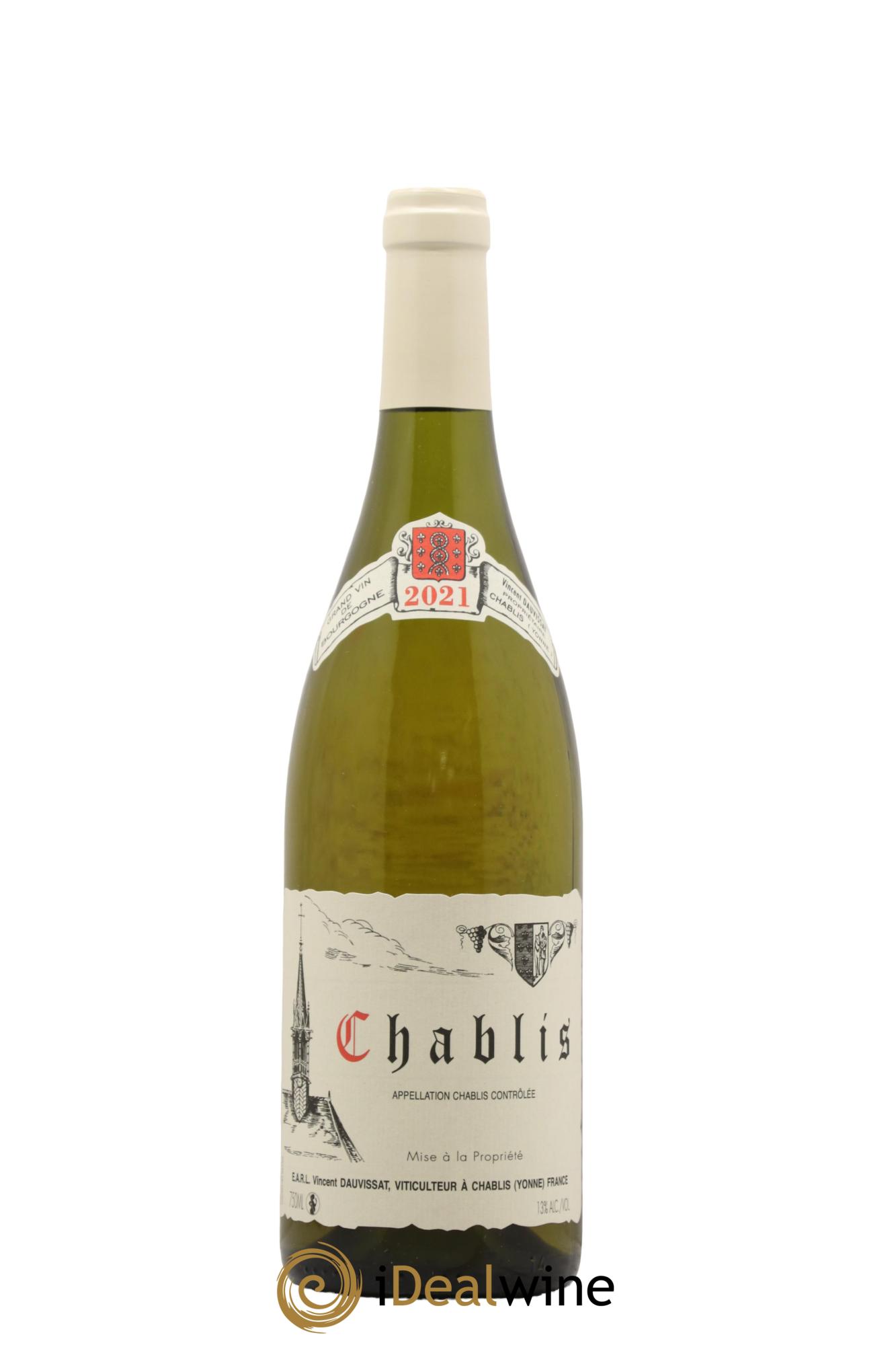 Chablis Vincent Dauvissat (Domaine) 2021 - Lot de 1 bouteille - 0