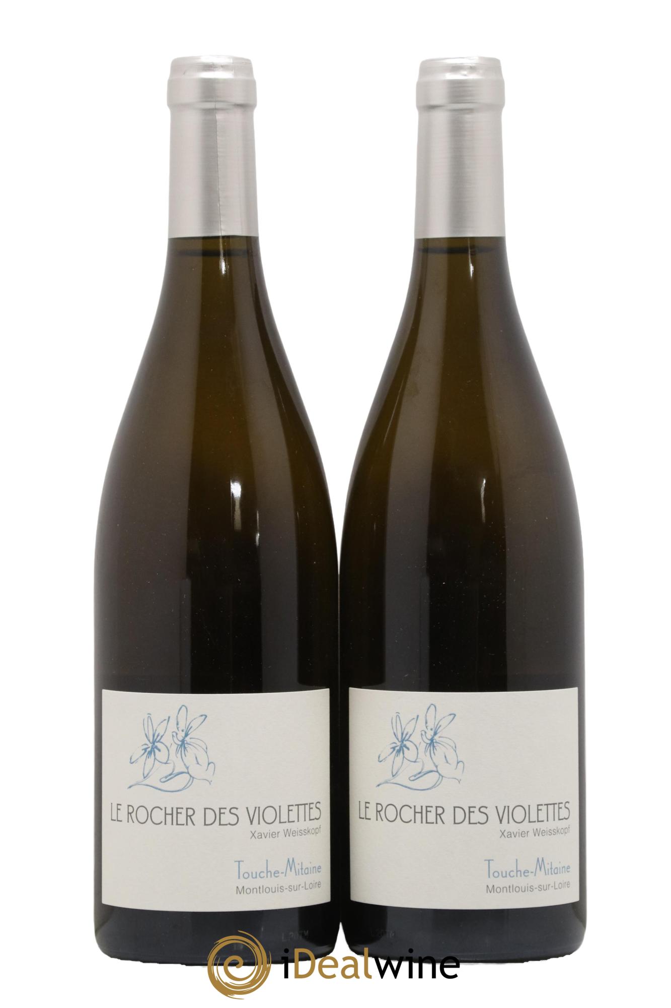 Montlouis-sur-Loire Touche Mitaine Le Rocher des Violettes 2020 - Lotto di 2 bottiglie - 0