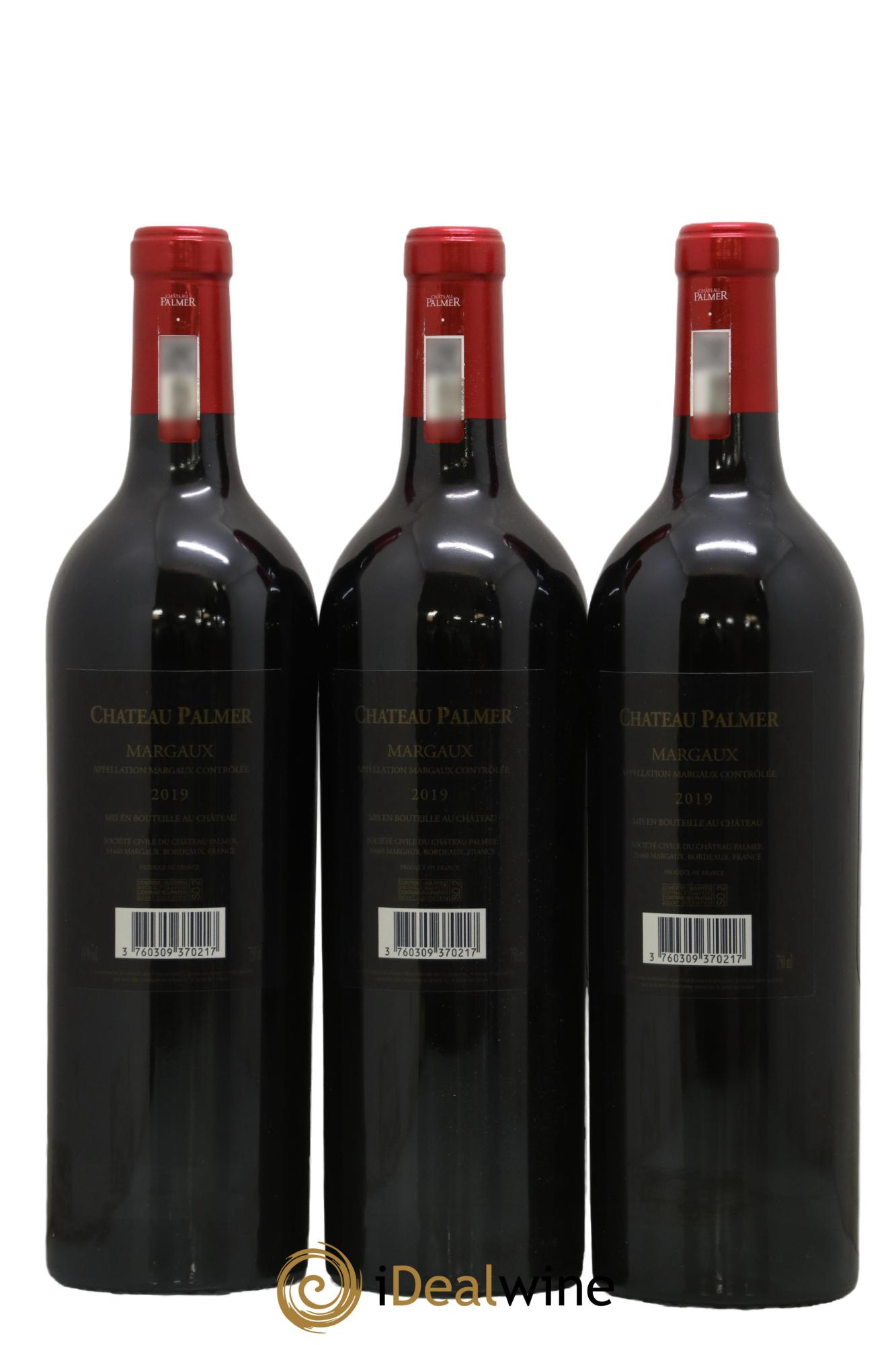 Château Palmer 3ème Grand Cru Classé 2019 - Lot de 6 bouteilles - 4