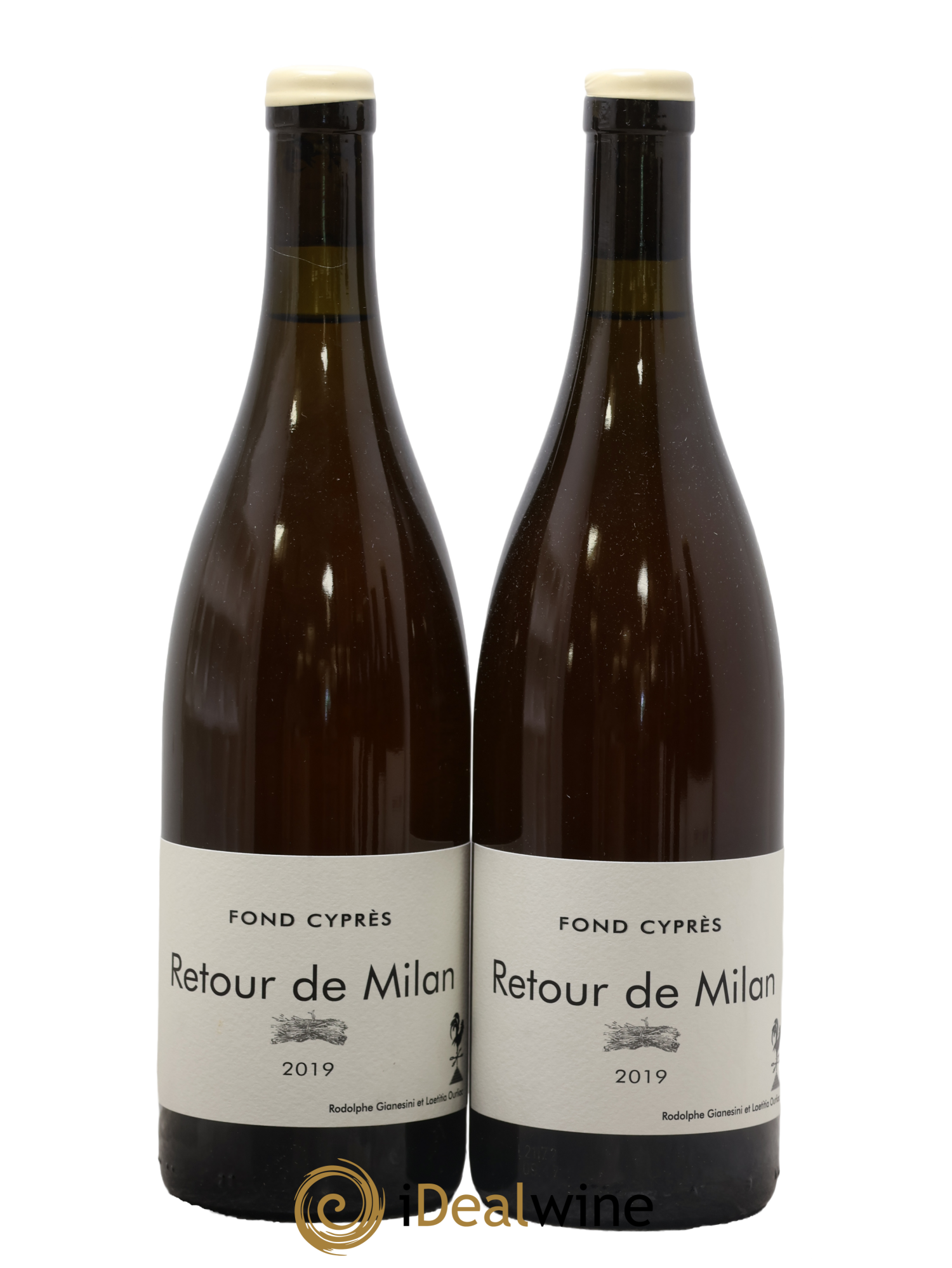 Vin de France Retour de Milan Fond Cyprès 2019 - Lot de 2 bouteilles - 0