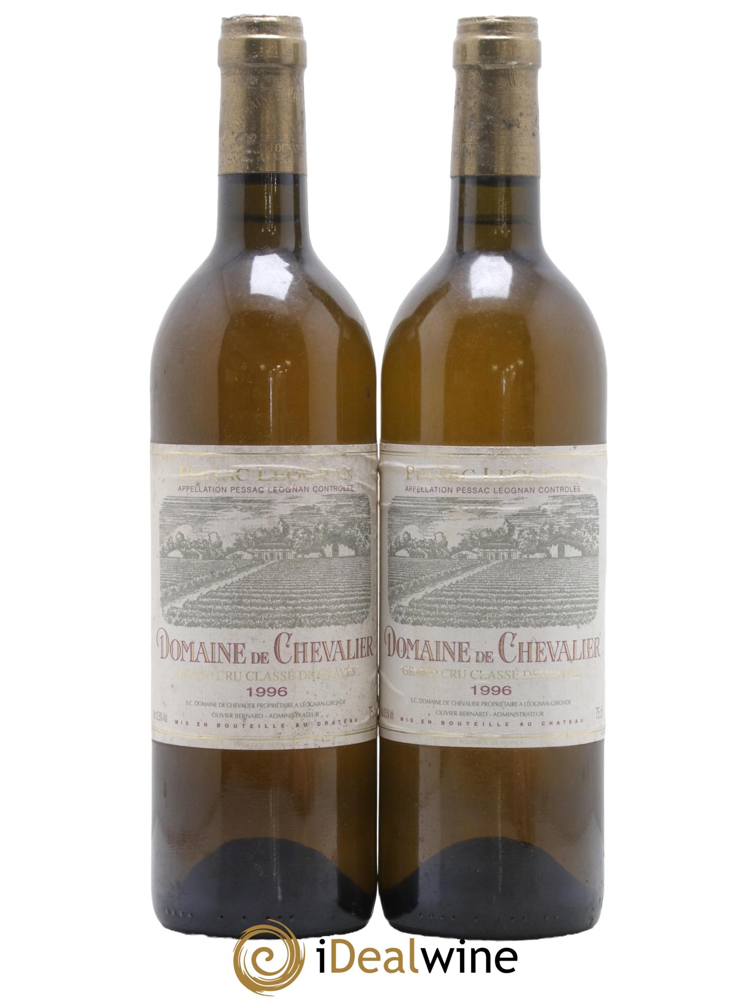 Domaine de Chevalier Cru Classé de Graves 1996 - Lot de 2 bouteilles - 0