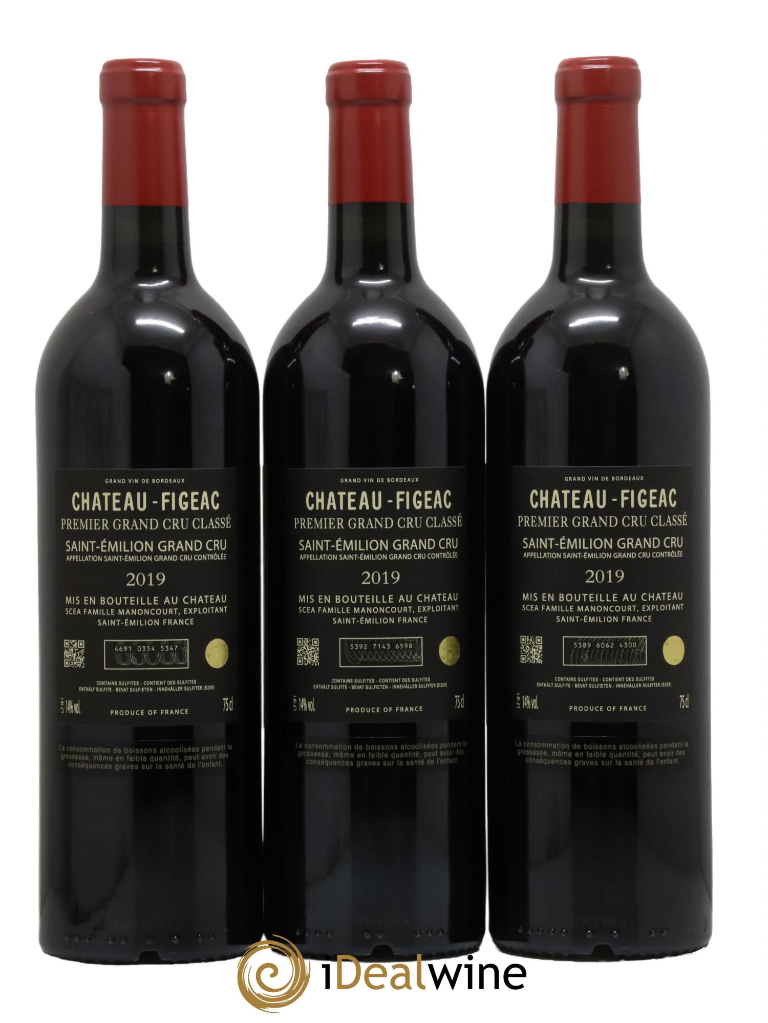 Château Figeac 1er Grand Cru Classé A 2019 - Lot de 6 bouteilles - 4