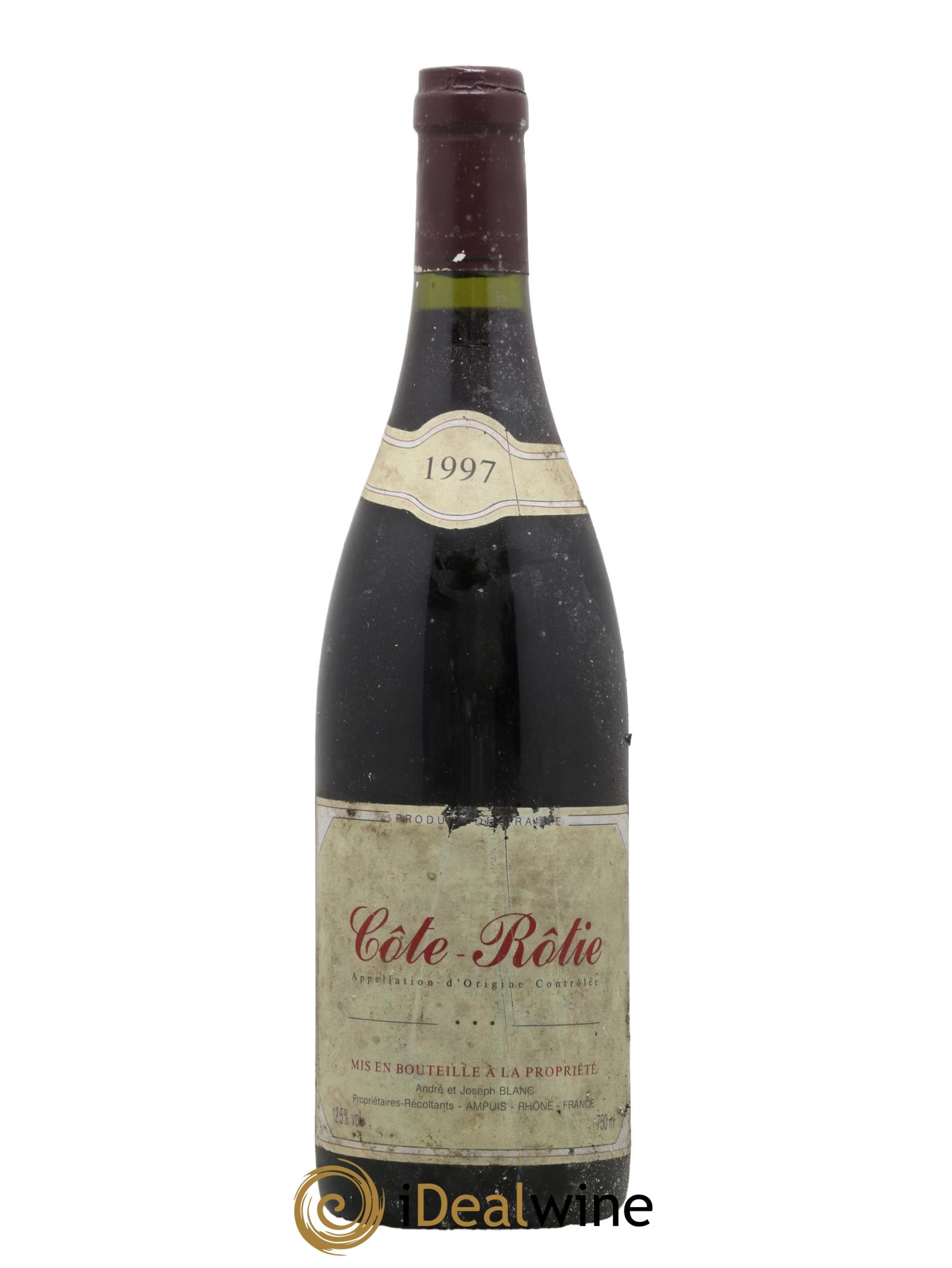 Côte-Rôtie Domaine Joseph Blanc 1997 - Lot de 1 bouteille - 0