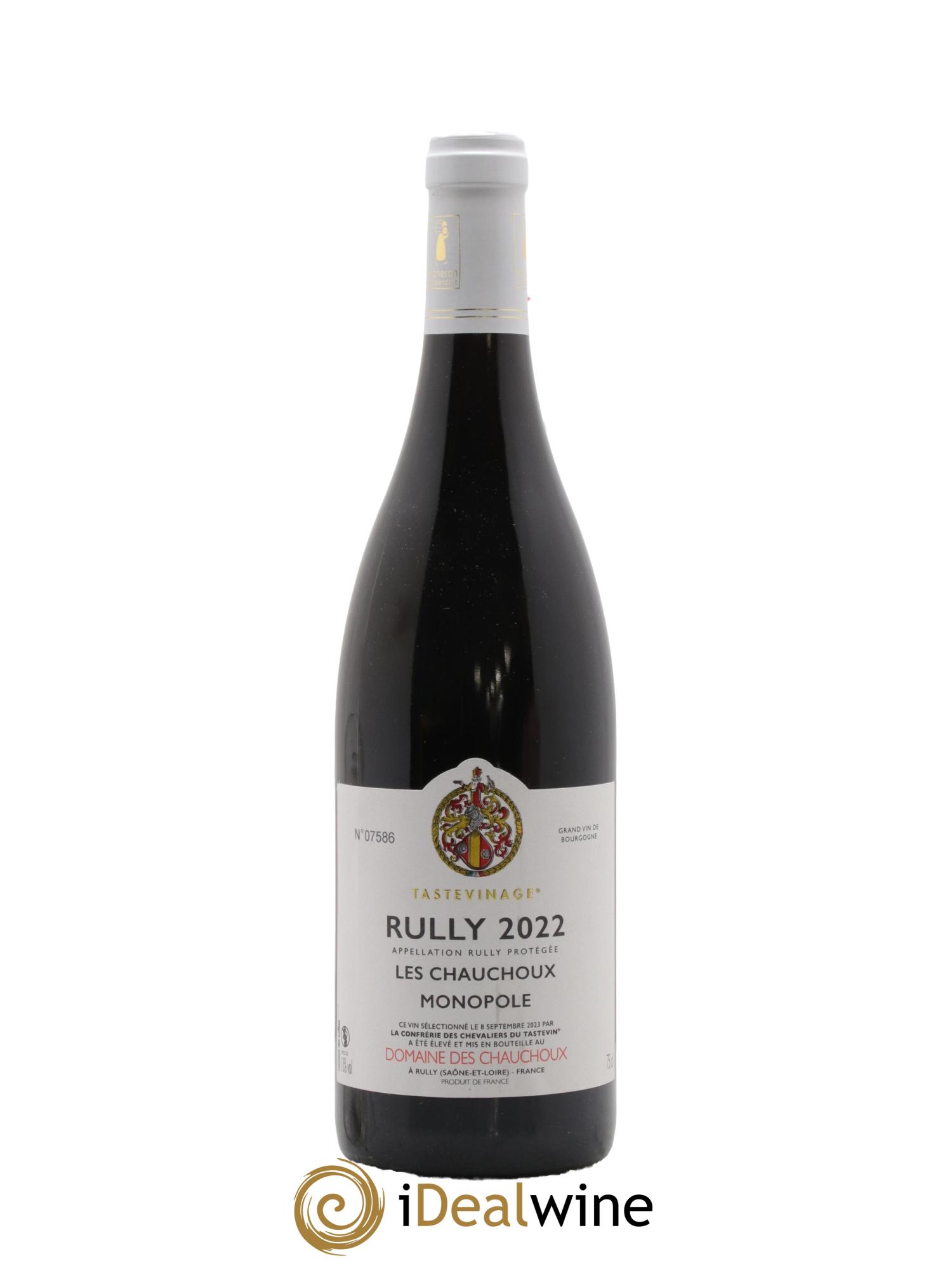 Rully Les Chauchoux Domaine des Chauchoux 2022 - Lot de 1 bouteille - 0