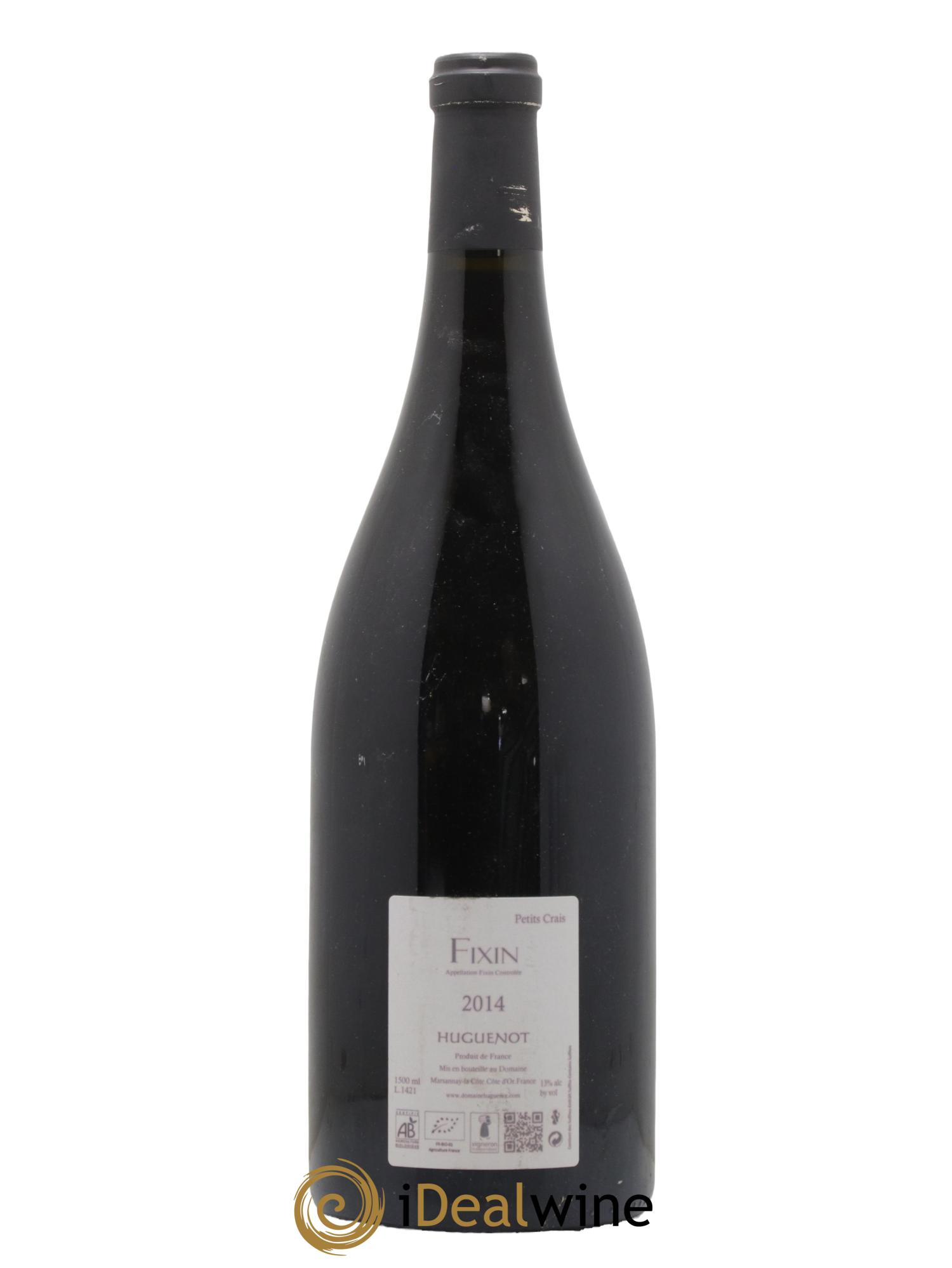 Fixin Petits Crais Domaine Huguenot 2014 - Lot de 1 magnum - 1