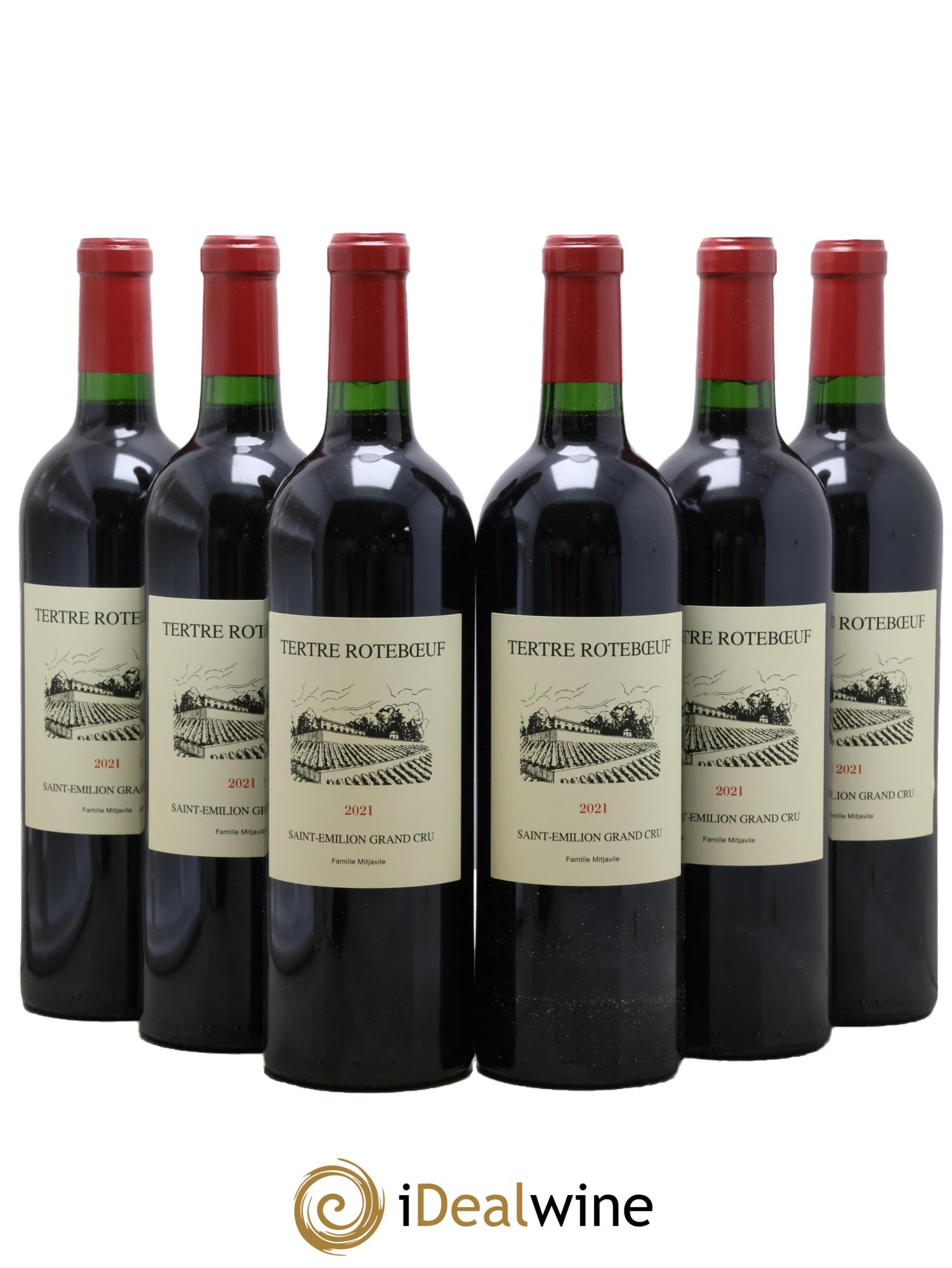 Château Tertre Roteboeuf 2021 - Lot of 6 bottles - 0