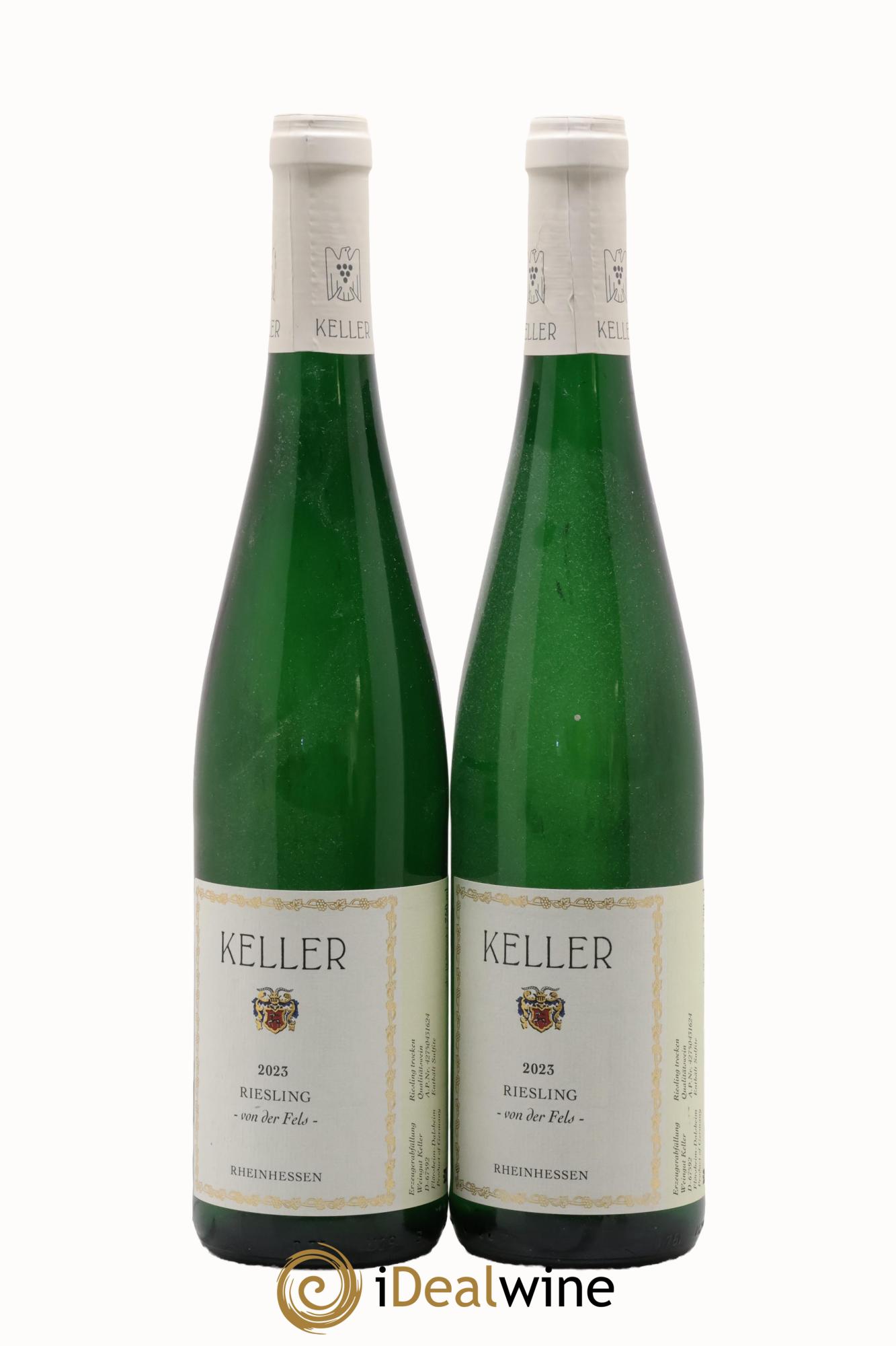 Allemagne Rheinhessen Riesling Trocken Von Der Fels Keller 2023 - Lot de 2 bouteilles - 0
