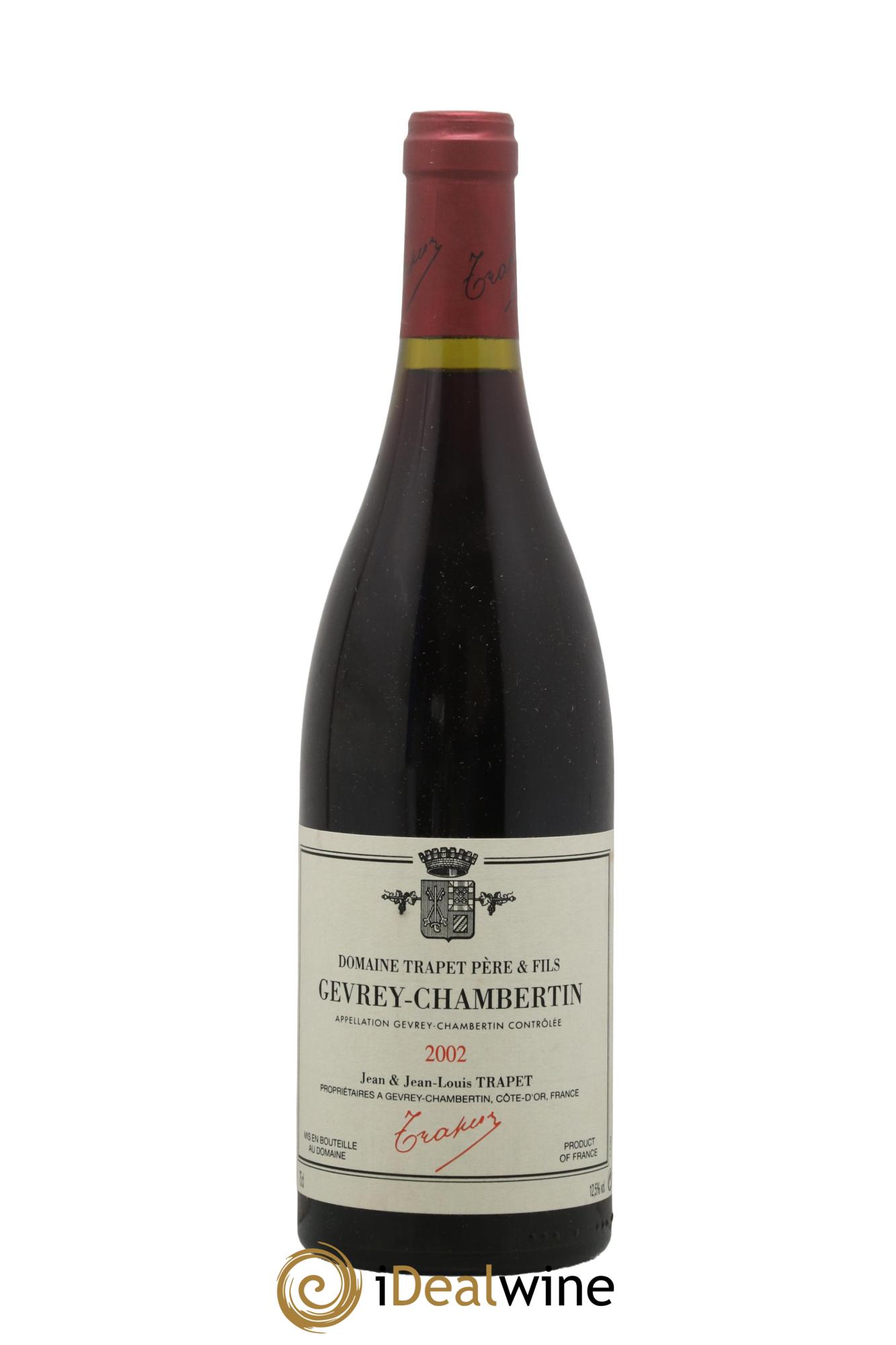 Gevrey-Chambertin Domaine Trapet 2002 - Lotto di 1 bottiglia - 0
