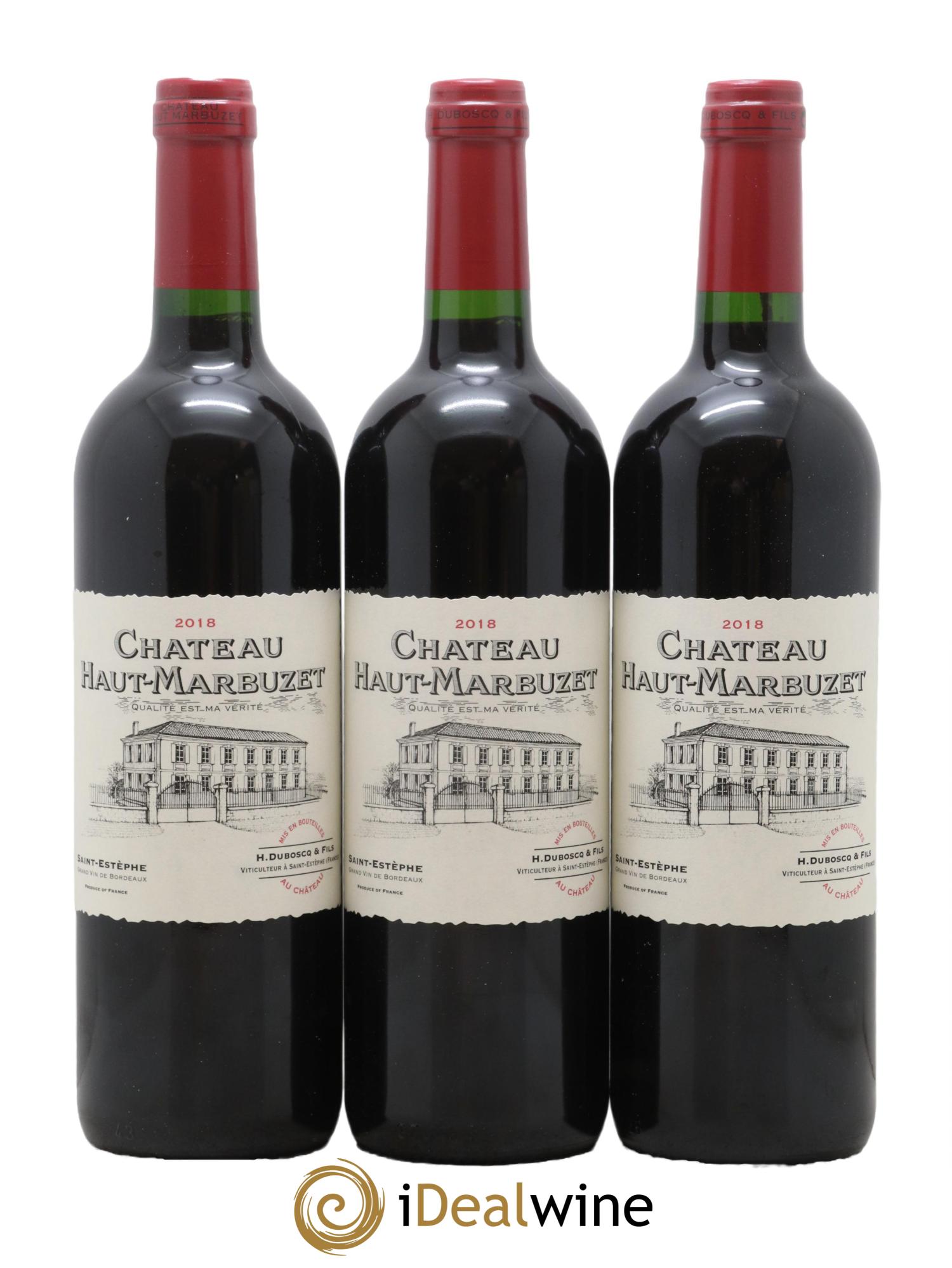 Château Haut Marbuzet 2018 - Lot de 6 bouteilles - 2