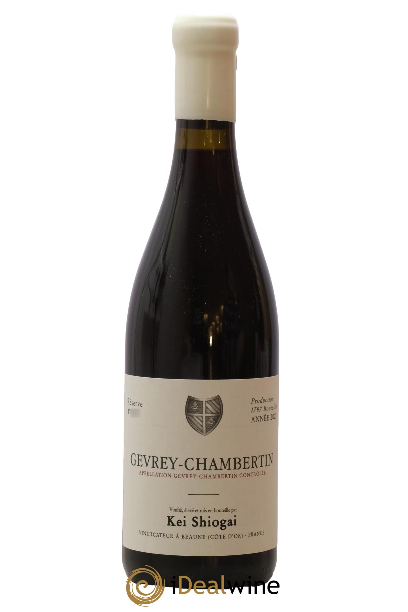 Gevrey-Chambertin Kei Shiogai 2021 - Posten von 1 Flasche - 0