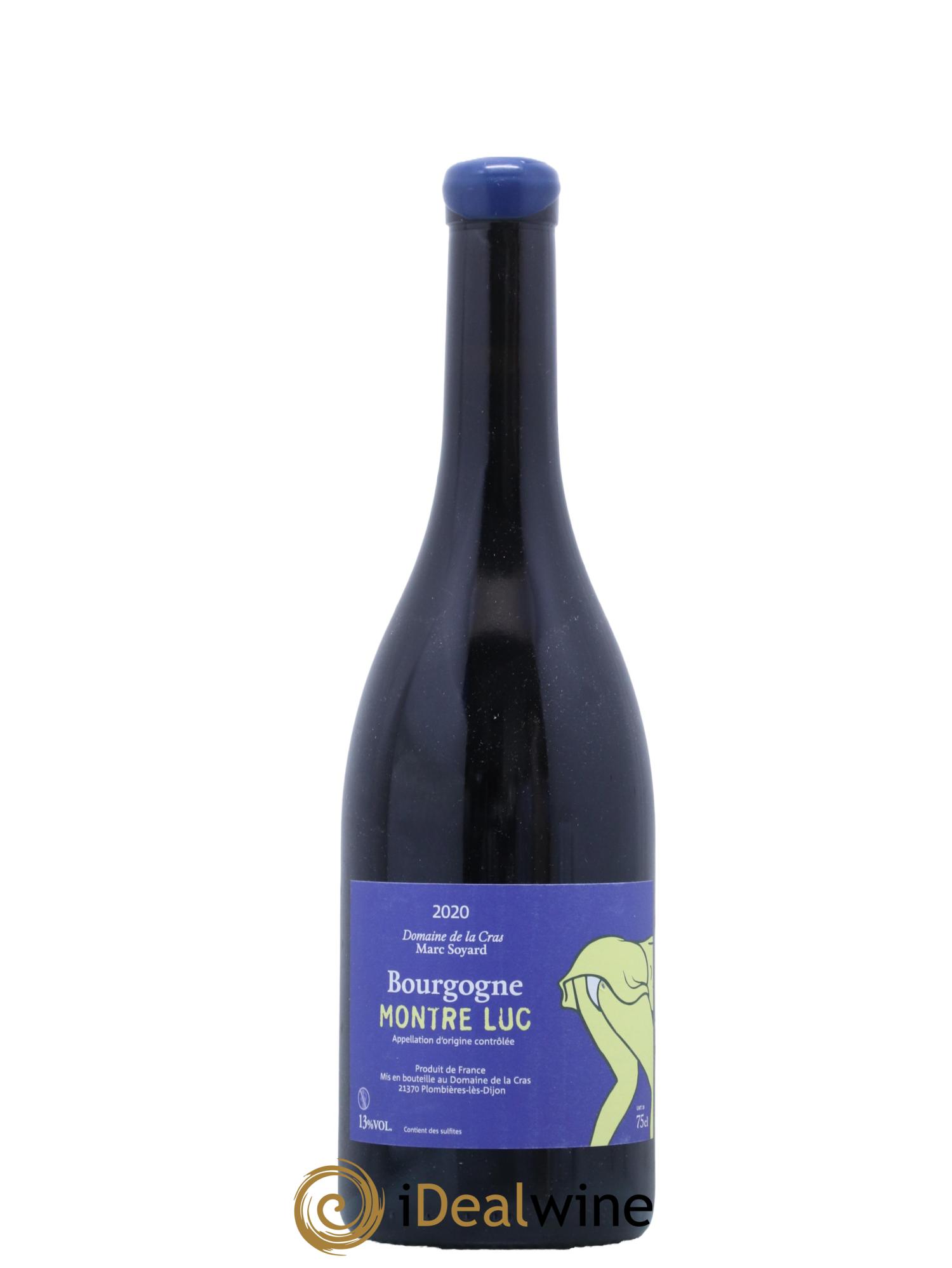 Bourgogne Montrecul Domaine de la Cras - Marc Soyard 2020 - Lot de 1 bouteille - 0