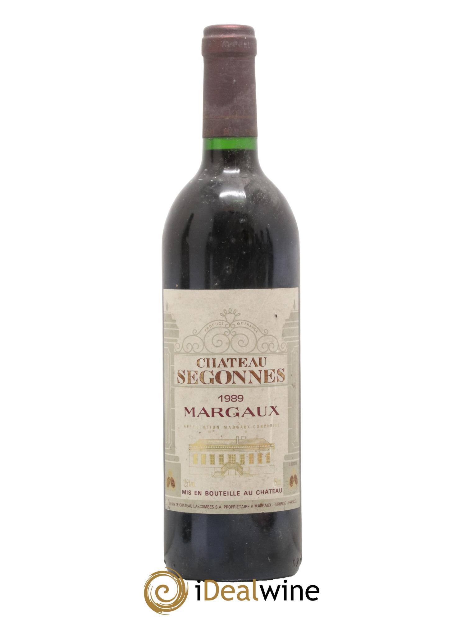 Château Segonnes 1989 - Posten von 1 Flasche - 0