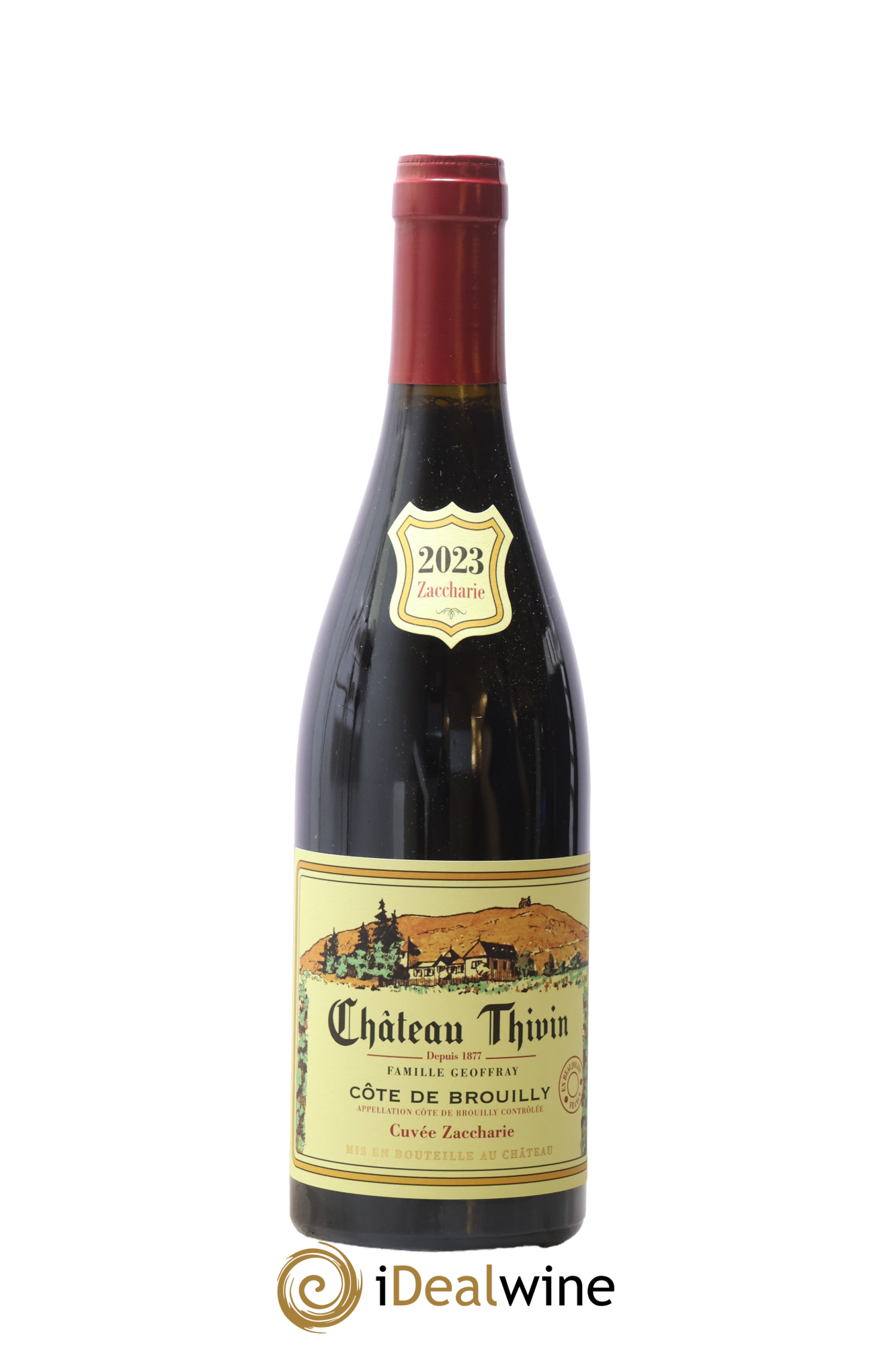 Côte de Brouilly Cuvée Zaccharie Château Thivin 2023 - Posten von 1 Flasche - 0