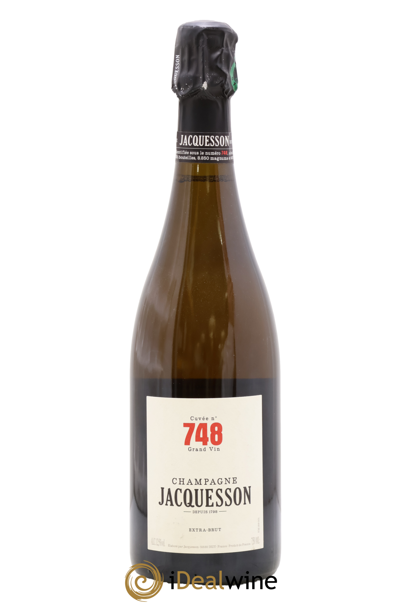 Cuvée 748 Extra-Brut Jacquesson - Lot de 1 bouteille - 0