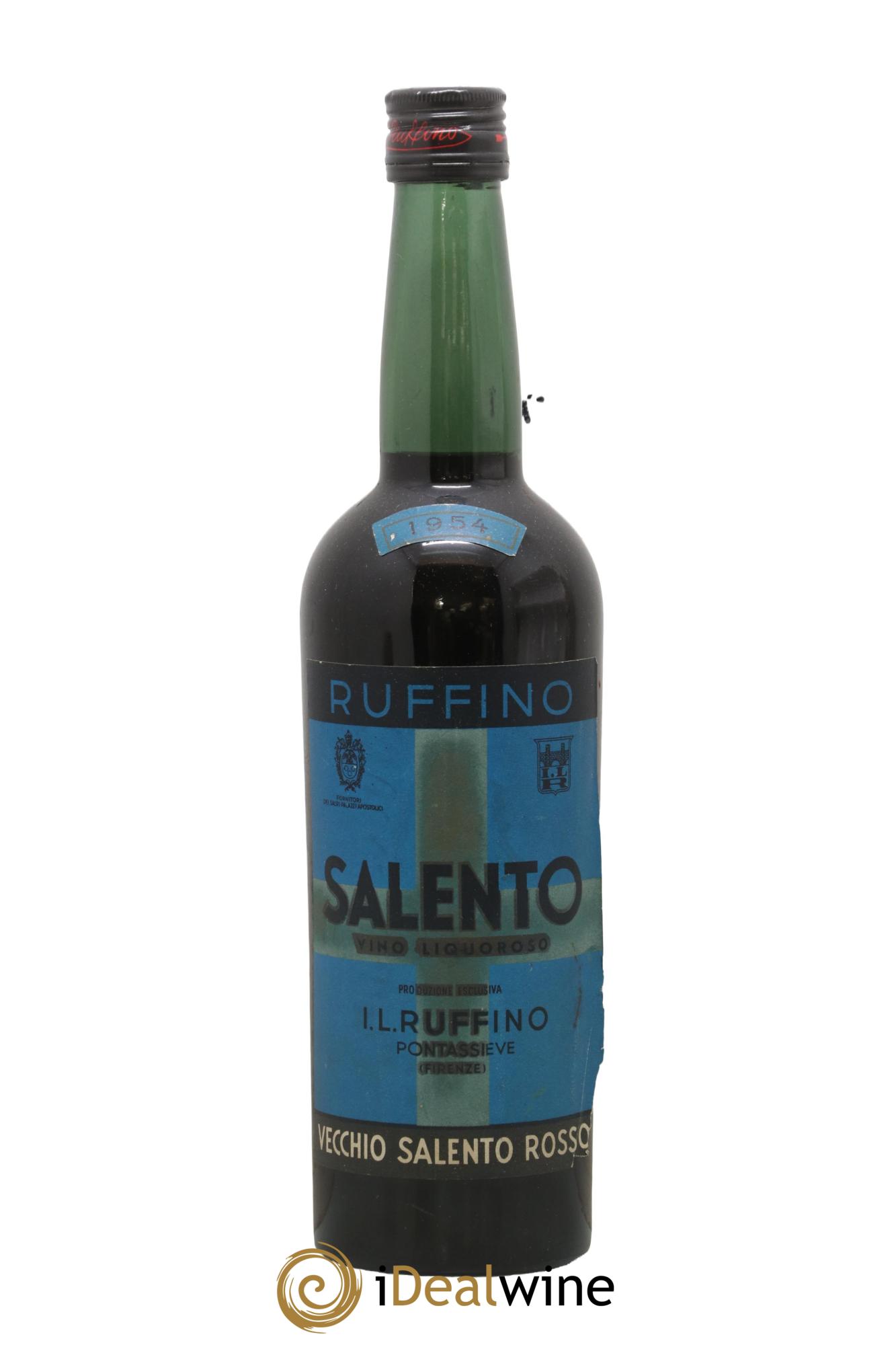 Italie Vecchio Salento Rosso Ruffino 1954 - Lot de 1 bouteille - 0