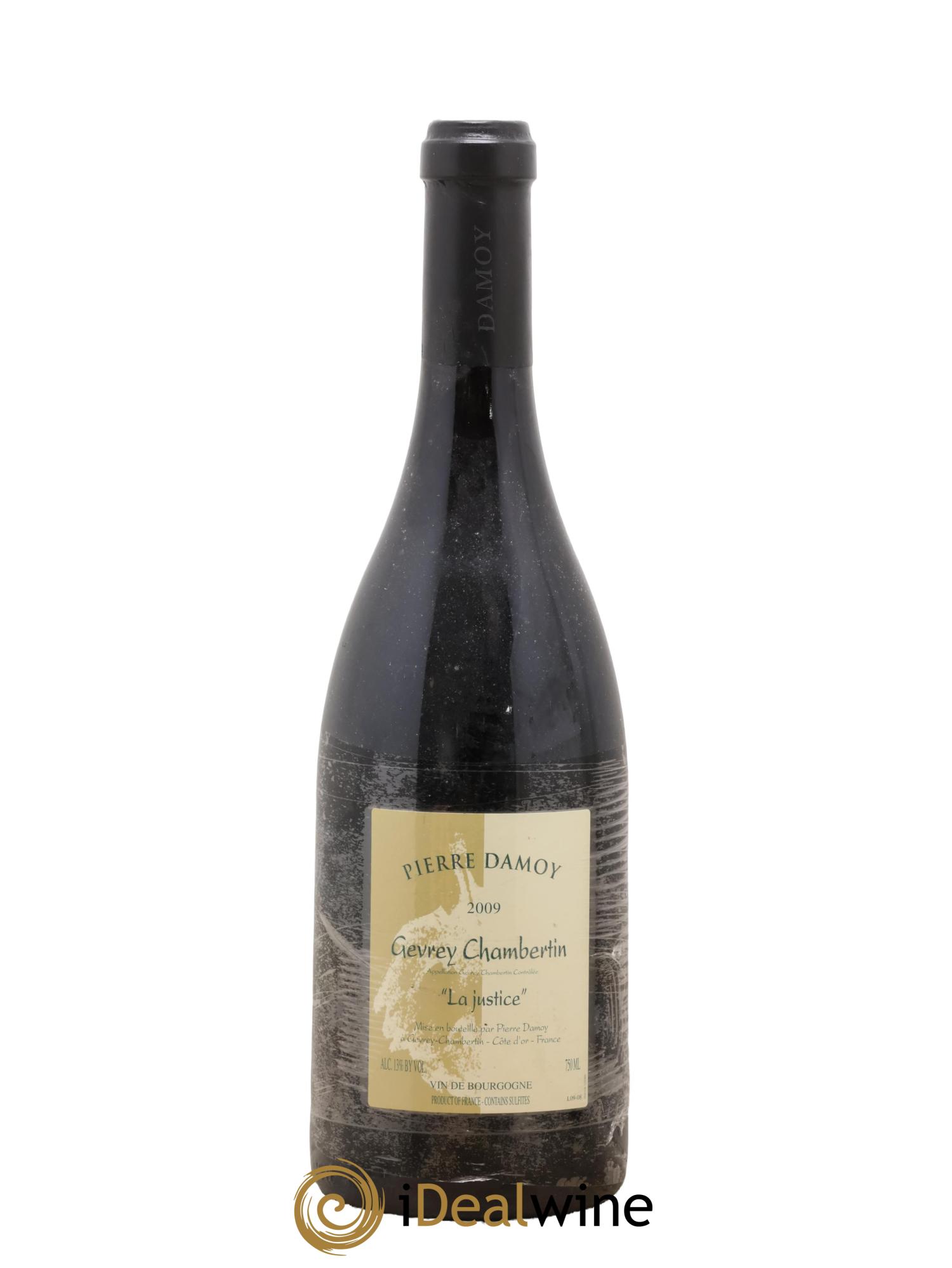 Gevrey-Chambertin La Justice Pierre Damoy 2009 - Lot de 1 bouteille - 0