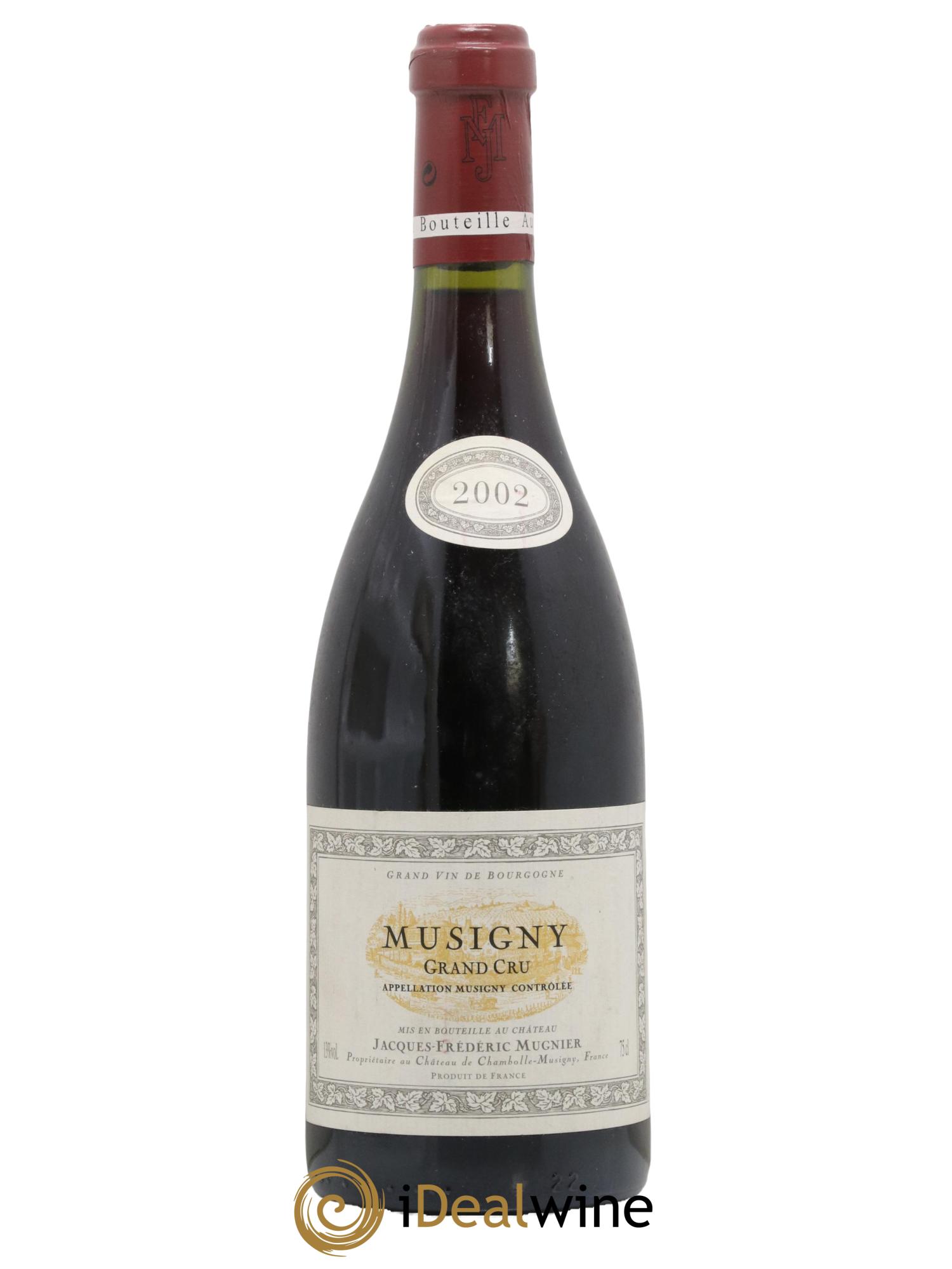 Musigny Grand Cru Jacques-Frédéric Mugnier 2002 - Lot de 1 bouteille - 0