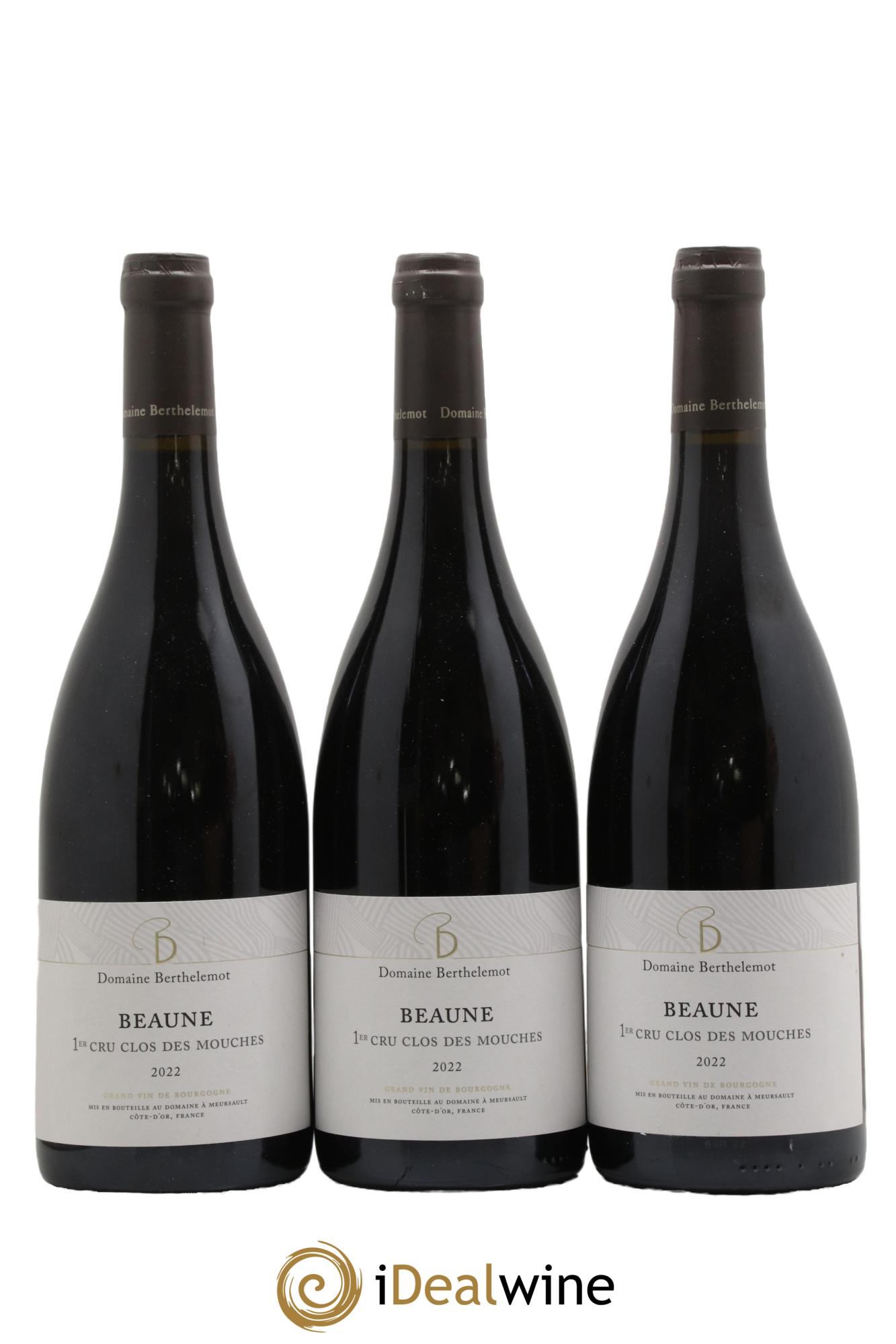 Beaune 1er Cru Clos Des Mouches Berthelemot 2022 - Lotto di 3 bottiglie - 0
