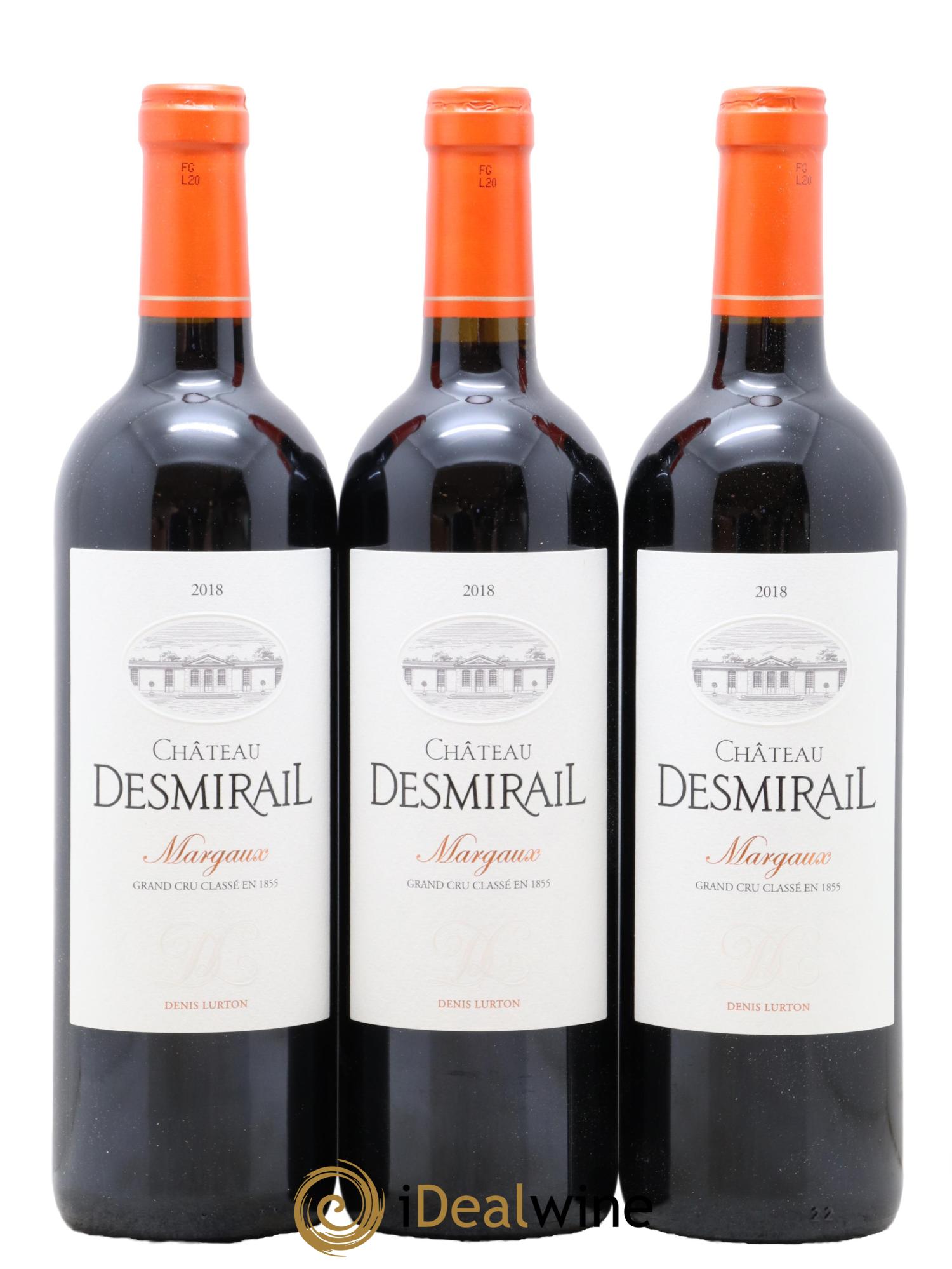 Château Desmirail 3ème Grand Cru Classé 2018 - Lot de 6 bouteilles - 2