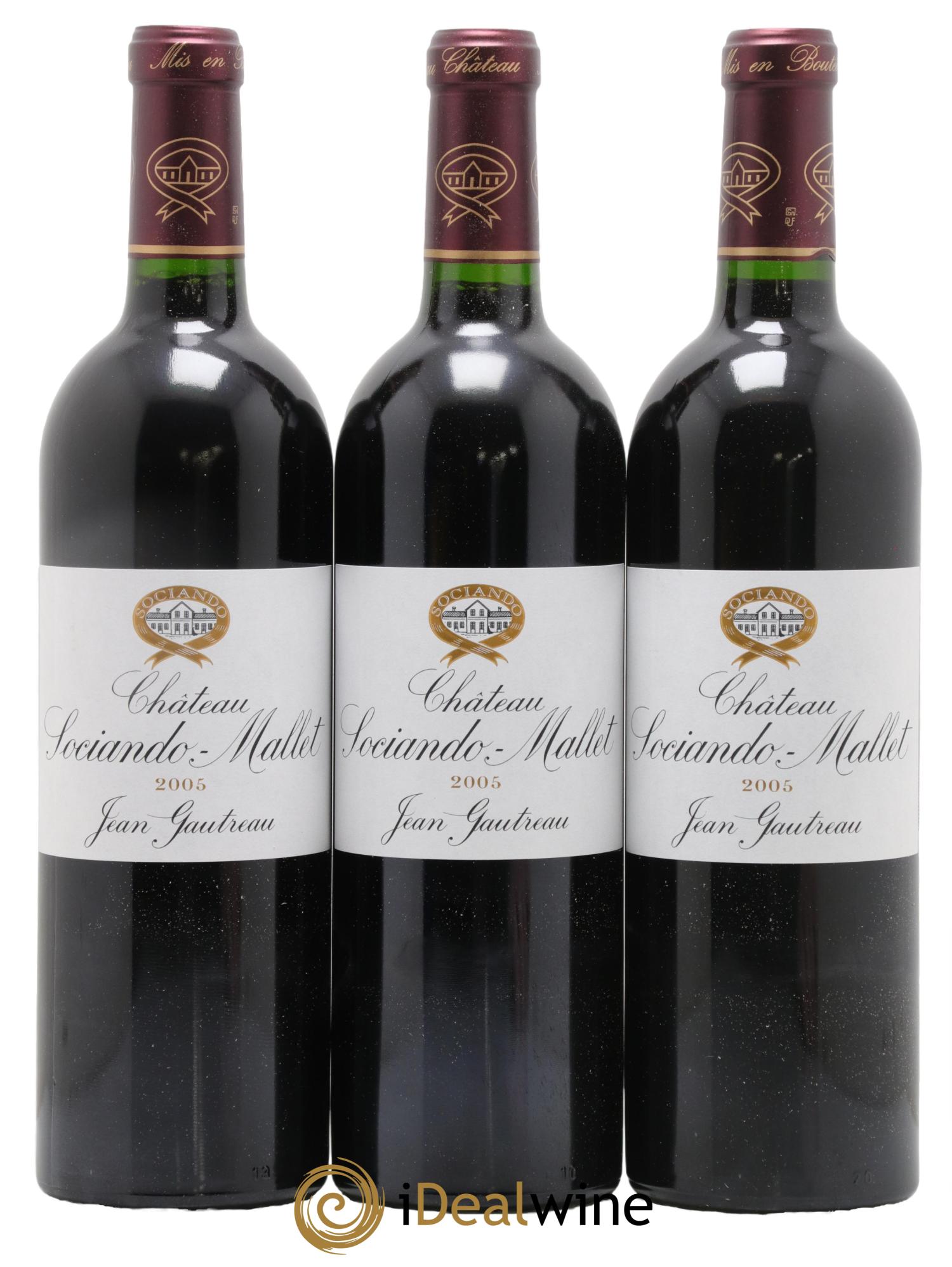 Château Sociando Mallet 2005 - Lot de 12 bouteilles - 3