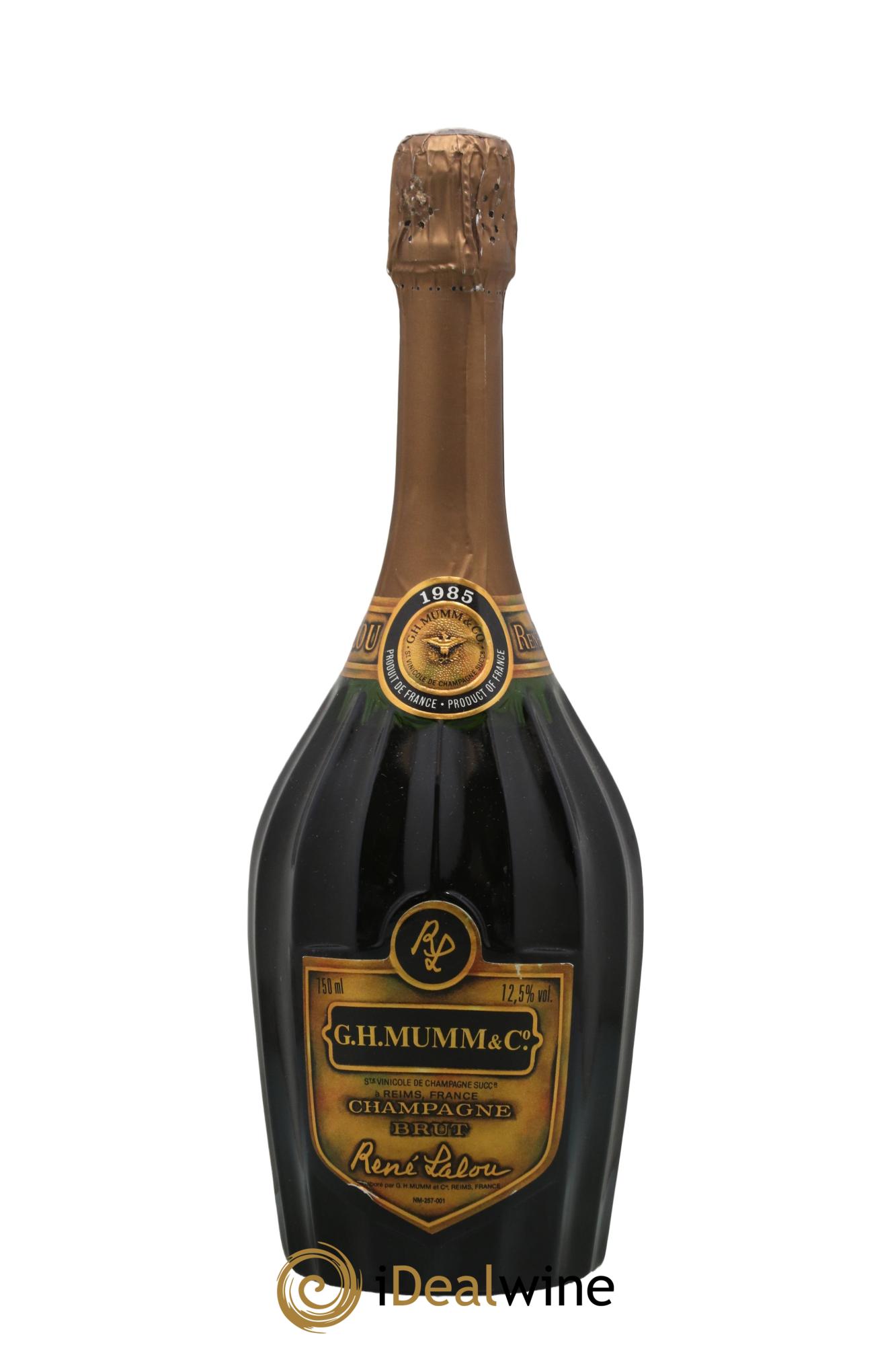 René Lalou Mumm 1985 - Posten von 1 Flasche - 0