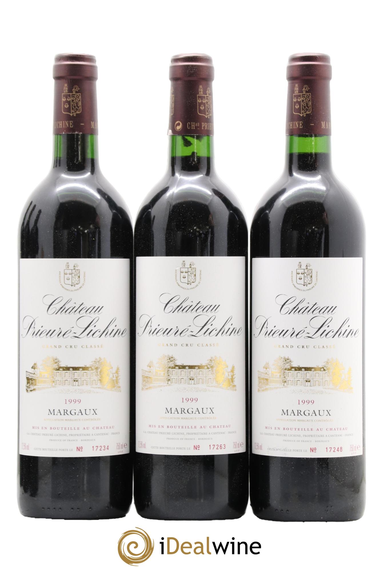 Château Prieuré Lichine 4ème Grand Cru Classé 1999 - Lot de 12 bouteilles - 3