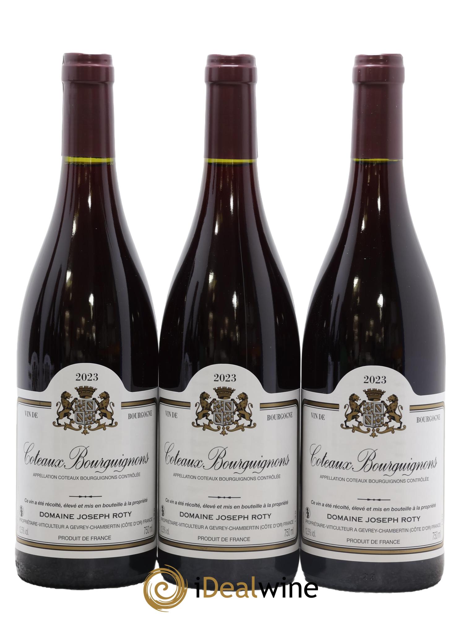 Coteaux Bourguignons Joseph Roty (Domaine) 2023 - Lot de 3 bouteilles - 0