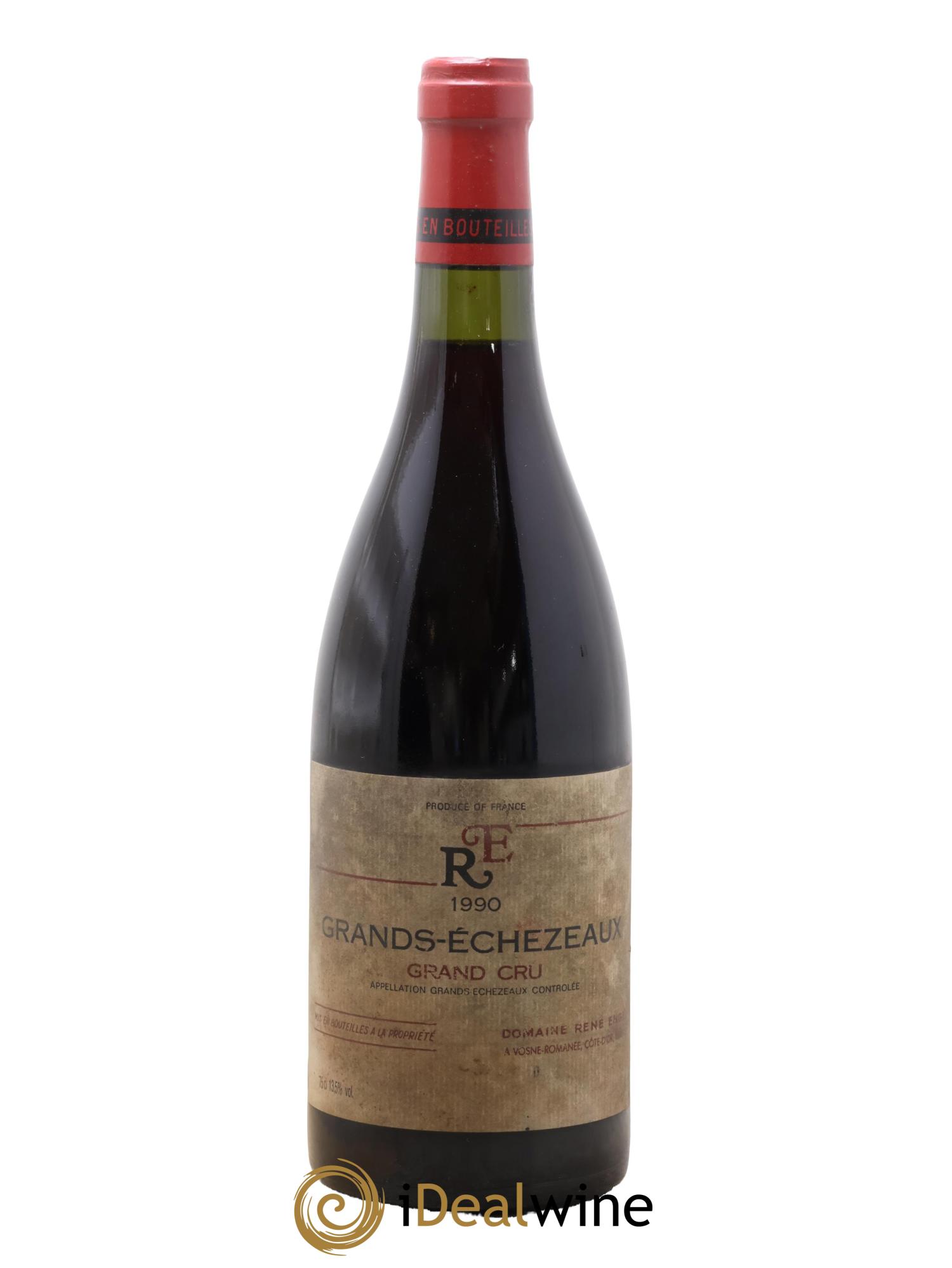 Grands-Echezeaux Grand Cru Domaine René Engel - Domaine Eugénie 1990 - Lot de 1 bouteille - 0