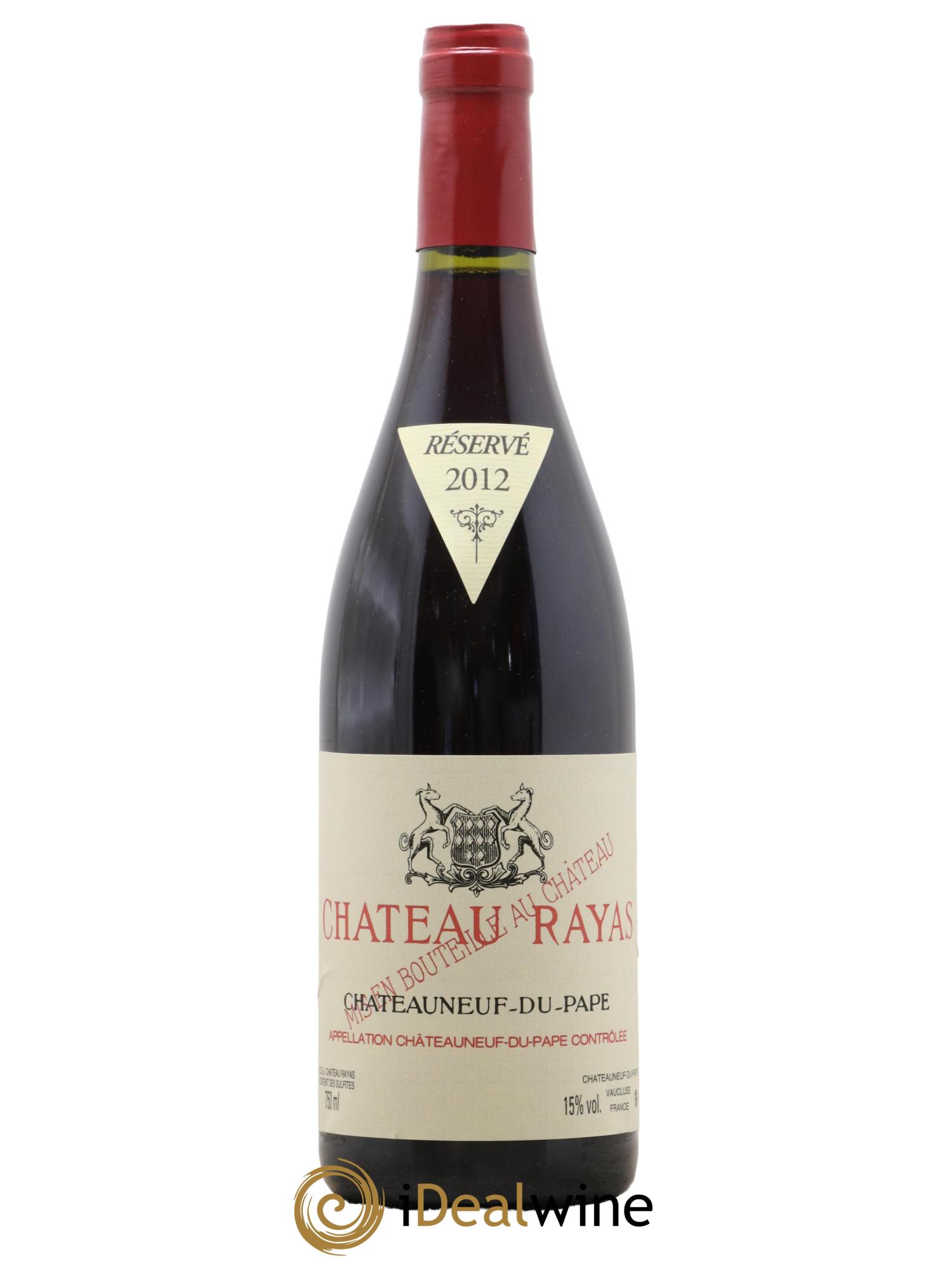 Châteauneuf-du-Pape Château Rayas Emmanuel Reynaud 2012 - Lot of 1 bottle - 0