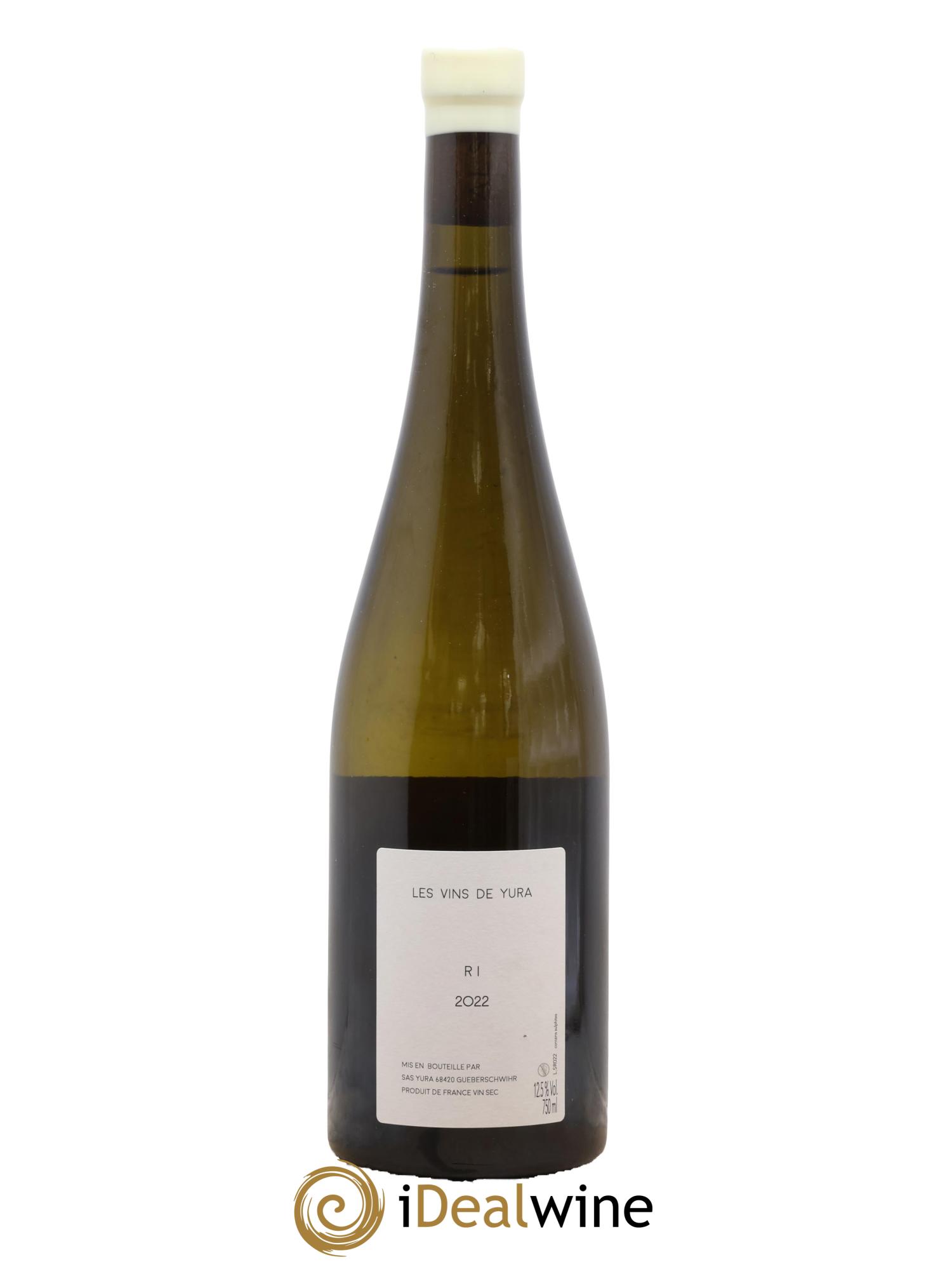 Alsace Le silence et la résonance Jintaro Yura 2022 - Lot de 1 bouteille - 1