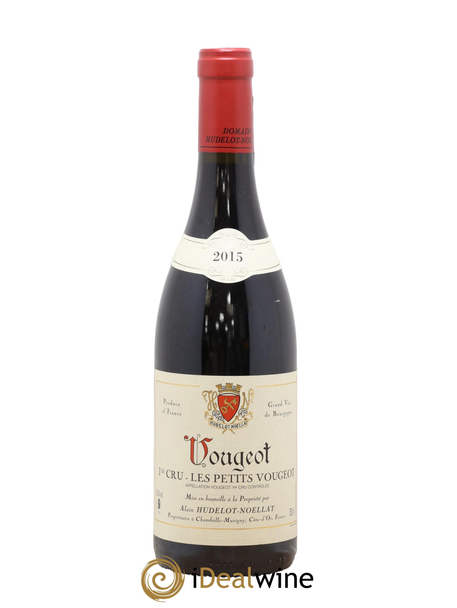 Vougeot 1er Cru Les Petits Vougeot Hudelot-Noëllat 2015 - Lot de 1 bouteille - 0