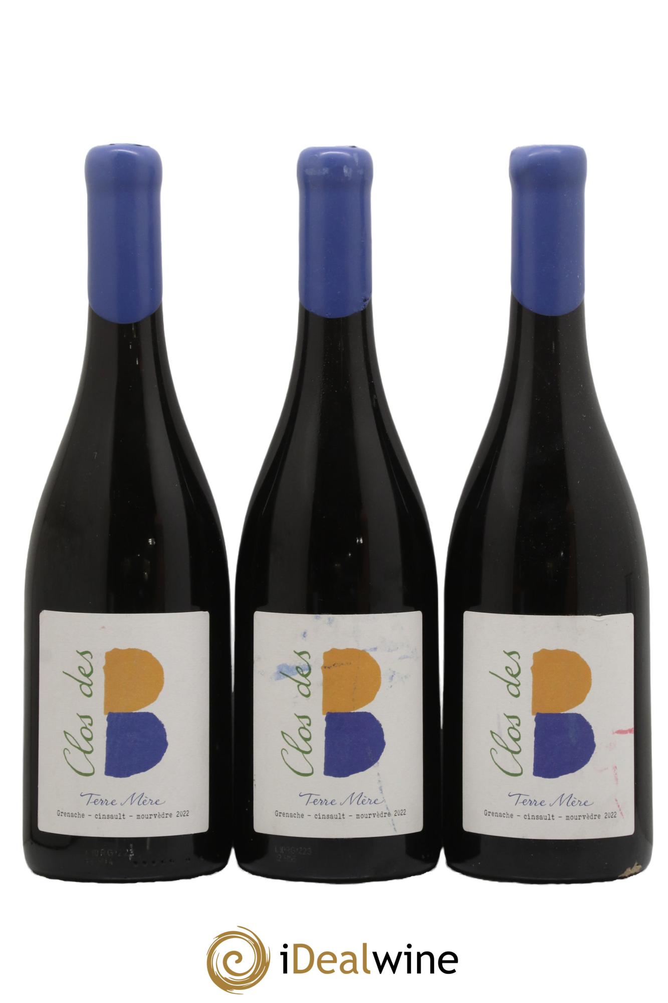 Côtes de Provence Terre Mere Clos des B 2022 - Posten von 3 Flaschen - 0