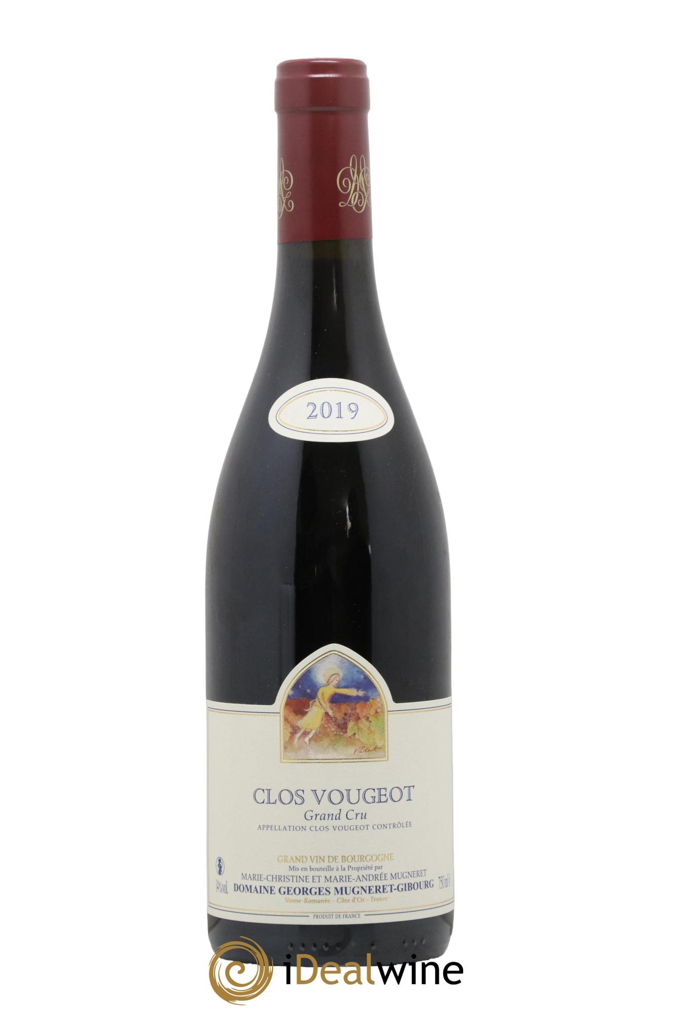 Clos de Vougeot Grand Cru Georges Mugneret-Gibourg (Domaine) 2019 - Lot de 1 bouteille - 0