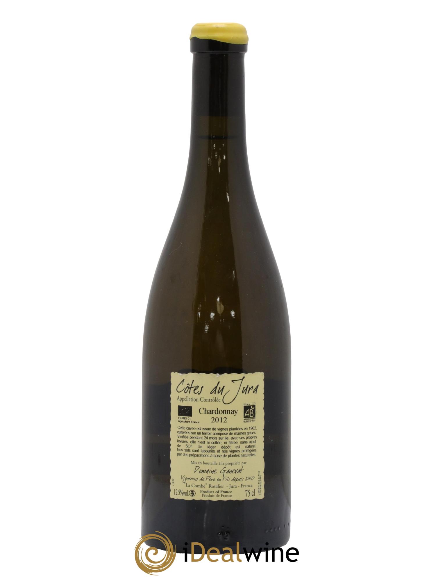 Côtes du Jura Les Chalasses Vieilles Vignes Jean-François Ganevat (Domaine) 2012 - Lot of 1 bottle - 1