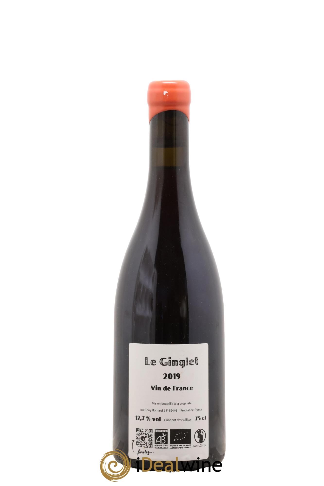 Vin de France Le Ginglet Bornard 2019 - Lot of 1 bottle - 1