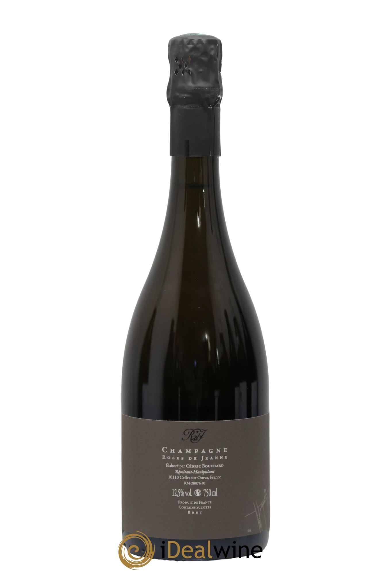 Roses de Jeanne Les Ursules Blanc de Noirs Brut Cédric Bouchard 2018 - Lot of 1 bottle - 1